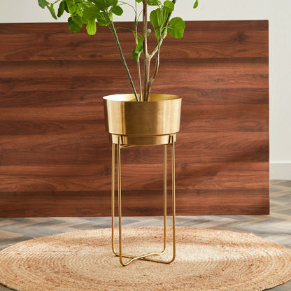 Ace Metal Planter with Stand - 63 cms 