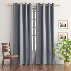 Daisy Extra Long Jacquard Curtain Pair - 140x300 cms