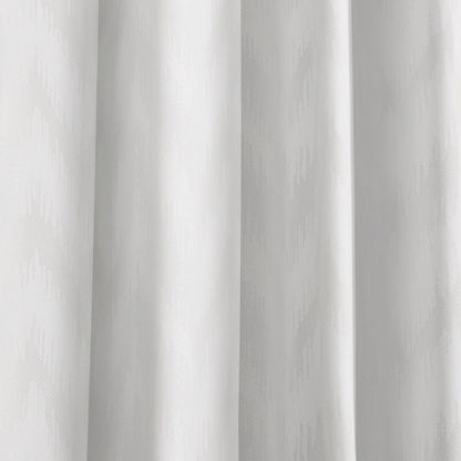 Lusture 2-Piece Extra Long Sheer Curtain Set - 140x300 cm