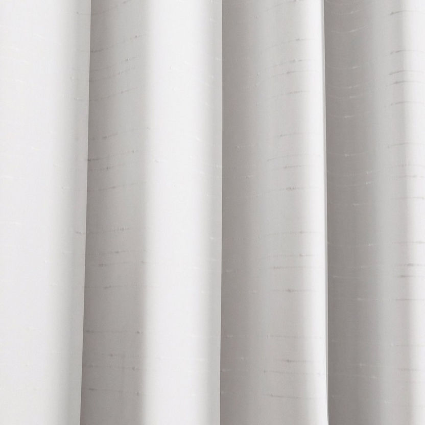 Linear 2-Piece Sheer Curtain Set - 140x240 cm-Curtains-image-2