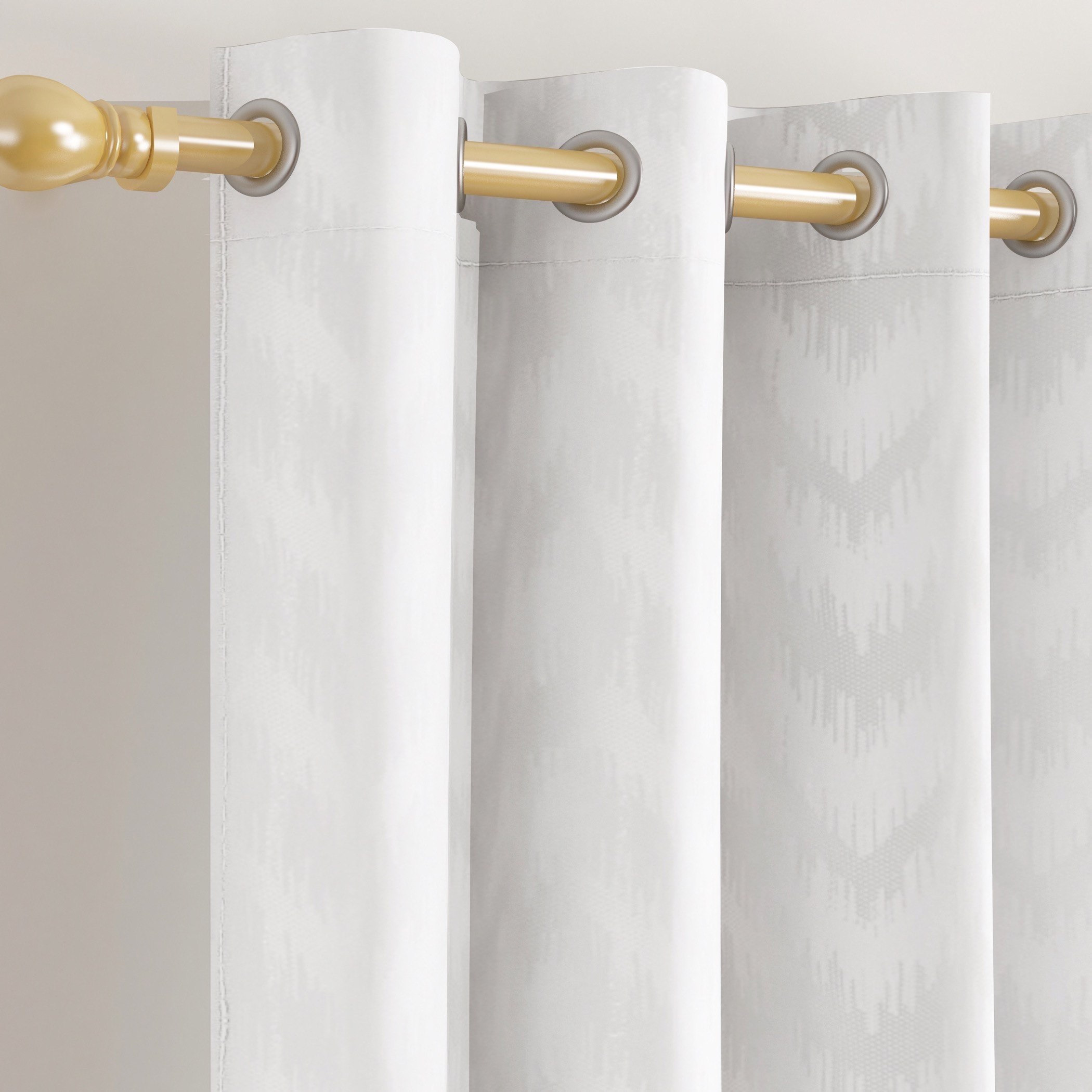 Lusture 2-Piece Sheer Curtain Set - 140x240 cm-hbxhomeware-hbxdecorandfurnishings-image-2