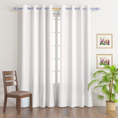 Ava Sheer Curtain Pair - 140x240 cms