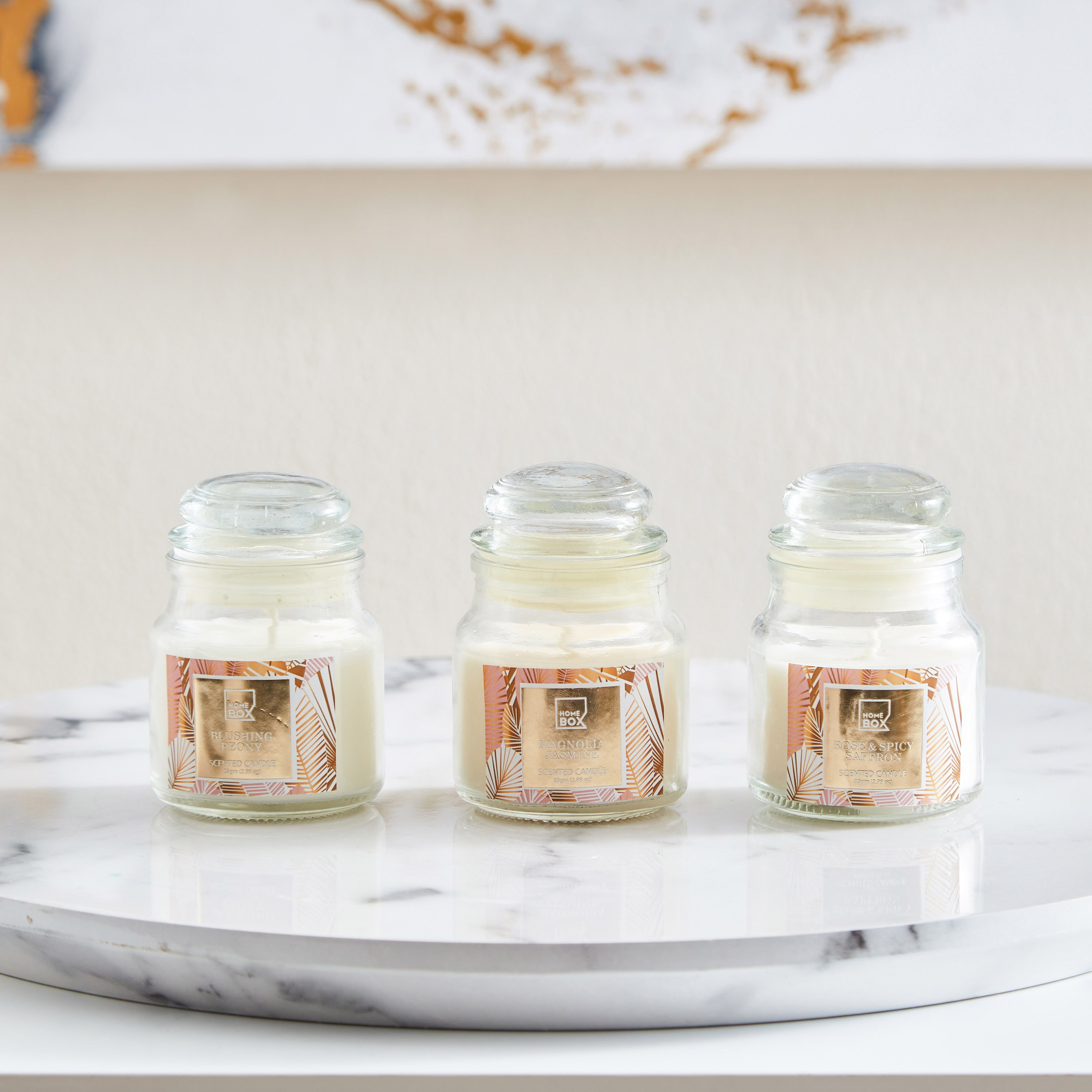 طقم جرات شموع يانكي معطرة صغيرة 3 قطع من كلير - 85 جم-hbxhomeware-hbxdecorandfurnishings-image-1