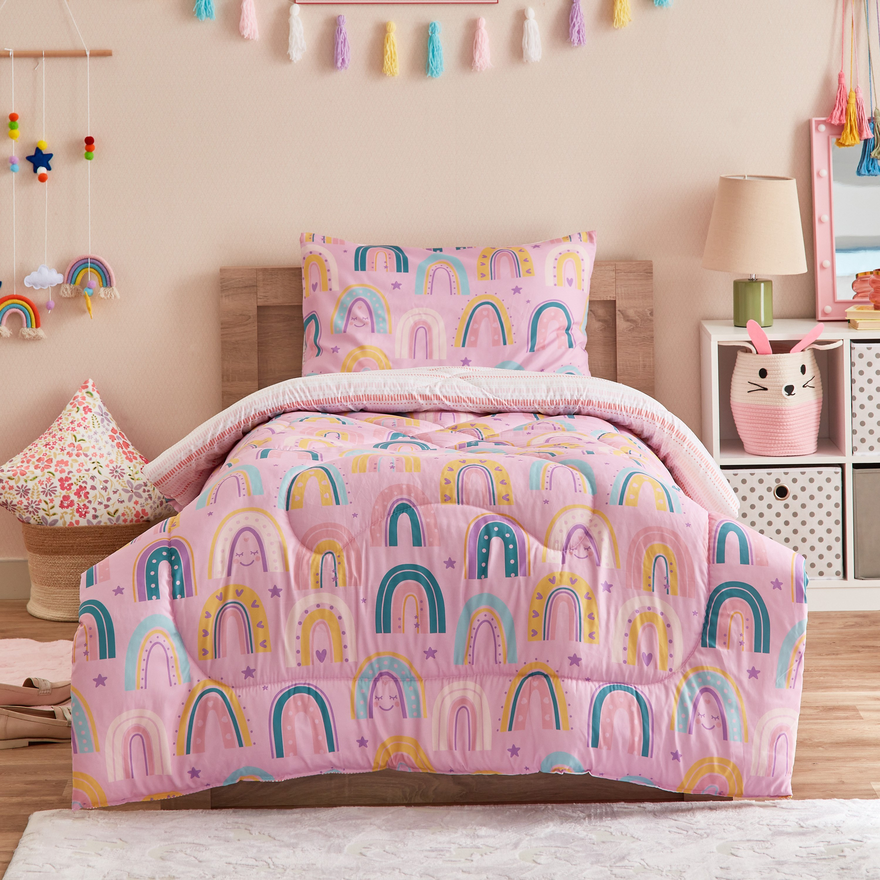 طقم لحاف فردي قطعتين من هرميون سواريه - 135x220 سم-hbxhomeware-hbxkidsandyouth-image-2