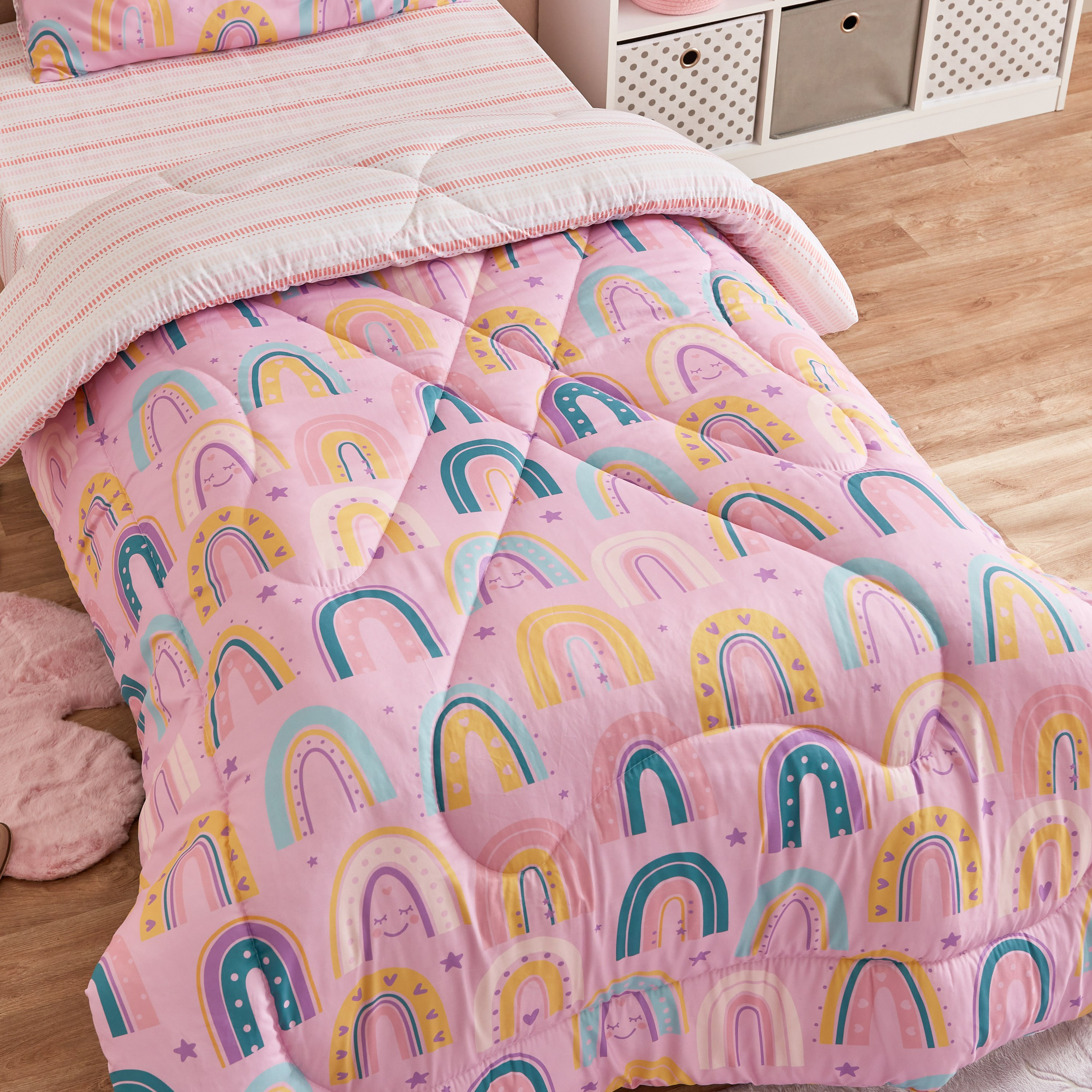 طقم لحاف فردي قطعتين من هرميون سواريه - 135x220 سم-hbxhomeware-hbxkidsandyouth-image-4