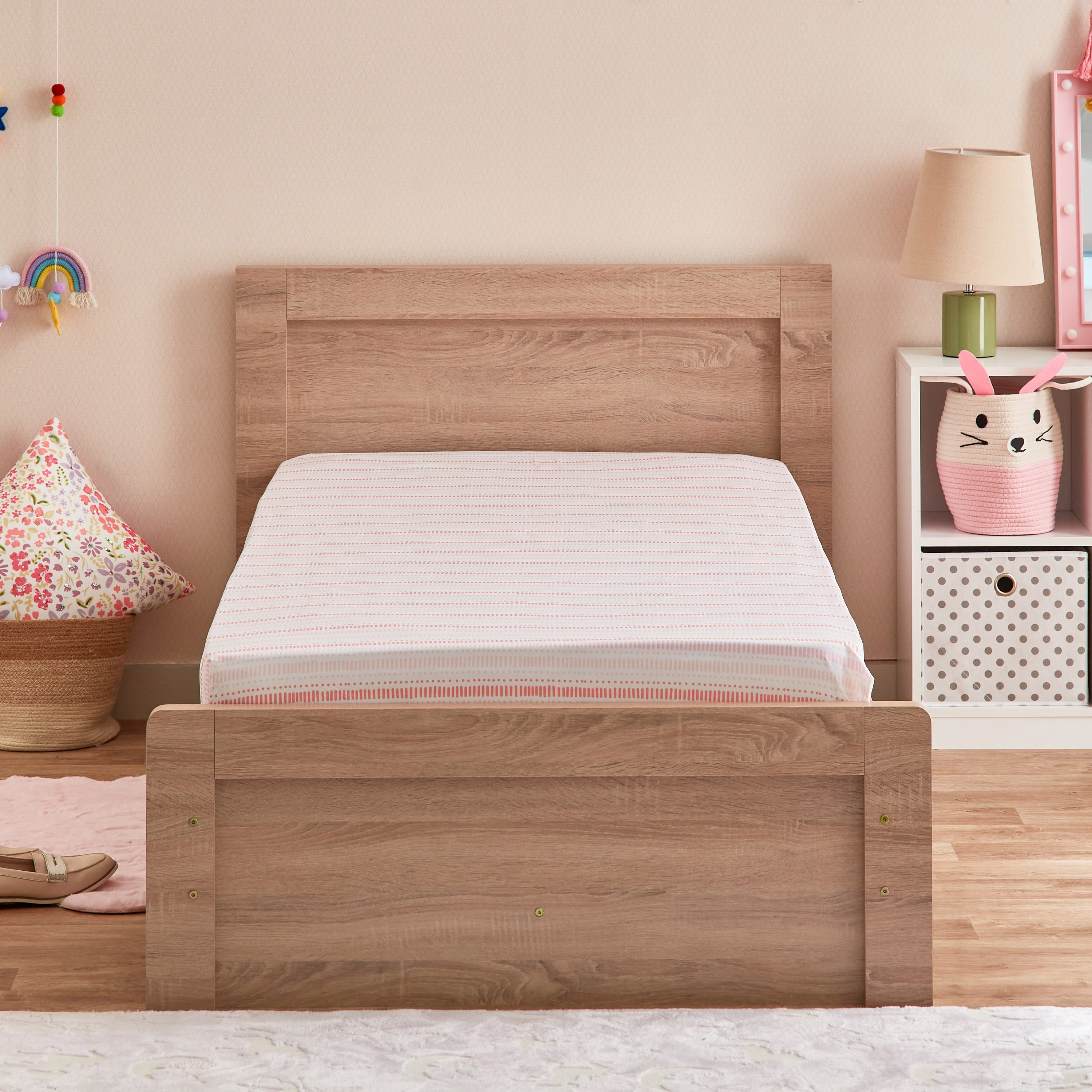 شرشف مطاطي فردي من هرميون - 90x200+25 سم-hbxhomeware-hbxkidsandyouth-image-1