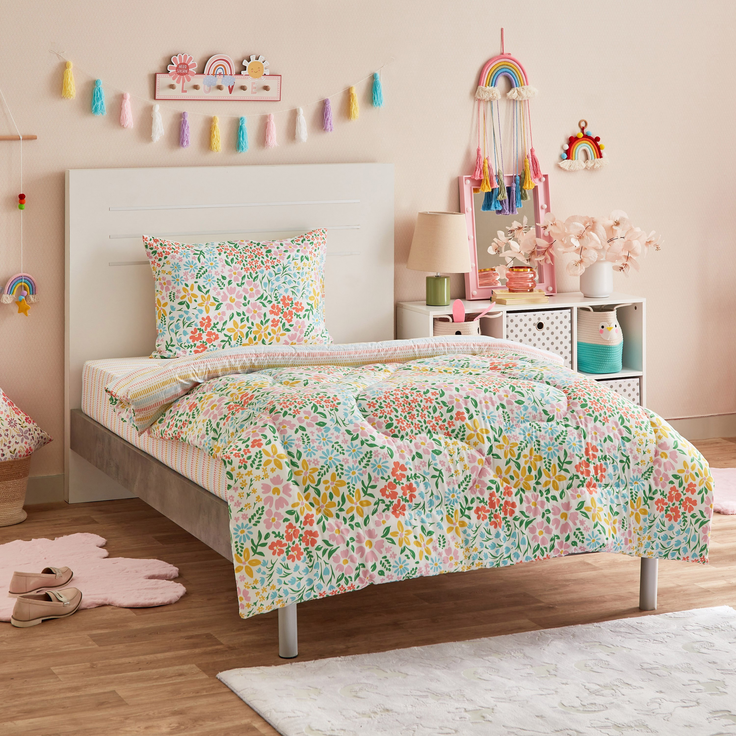 طقم لحاف مزدوج قطعتين من هرميون سواريه - 220x160 سم-hbxhomeware-hbxkidsandyouth-image-1