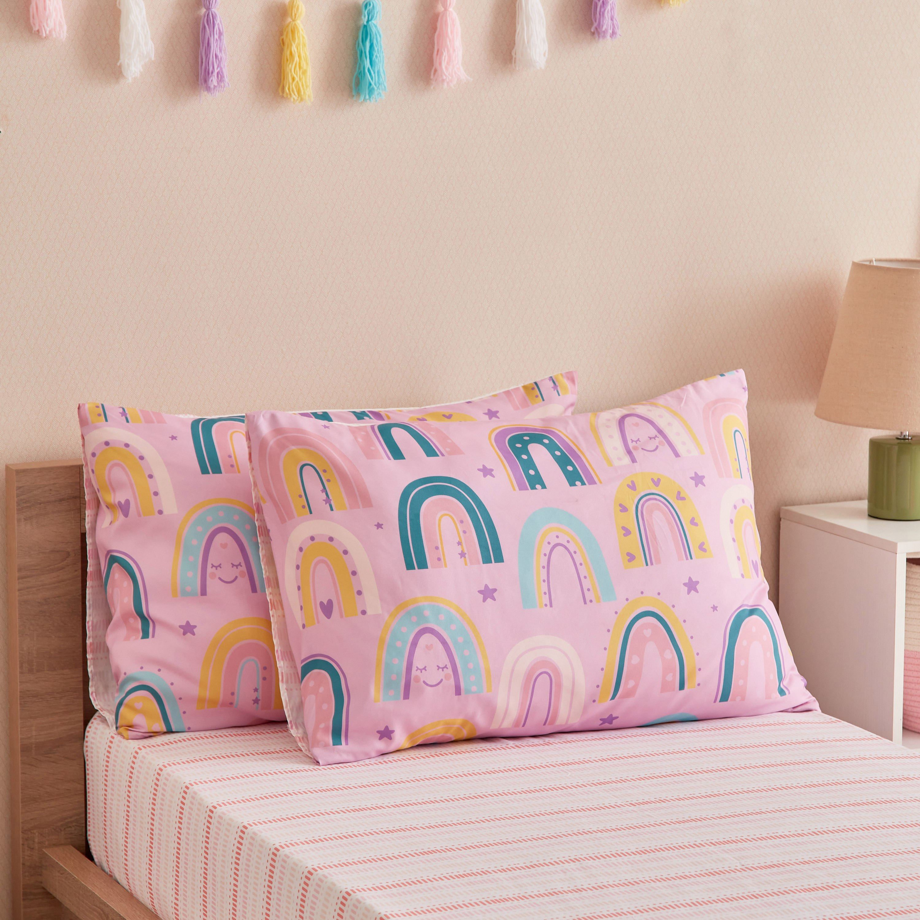 طقم غطاء وسادة قطعتين من هيرميون - 75x50 سم-hbxhomeware-hbxkidsandyouth-image-1