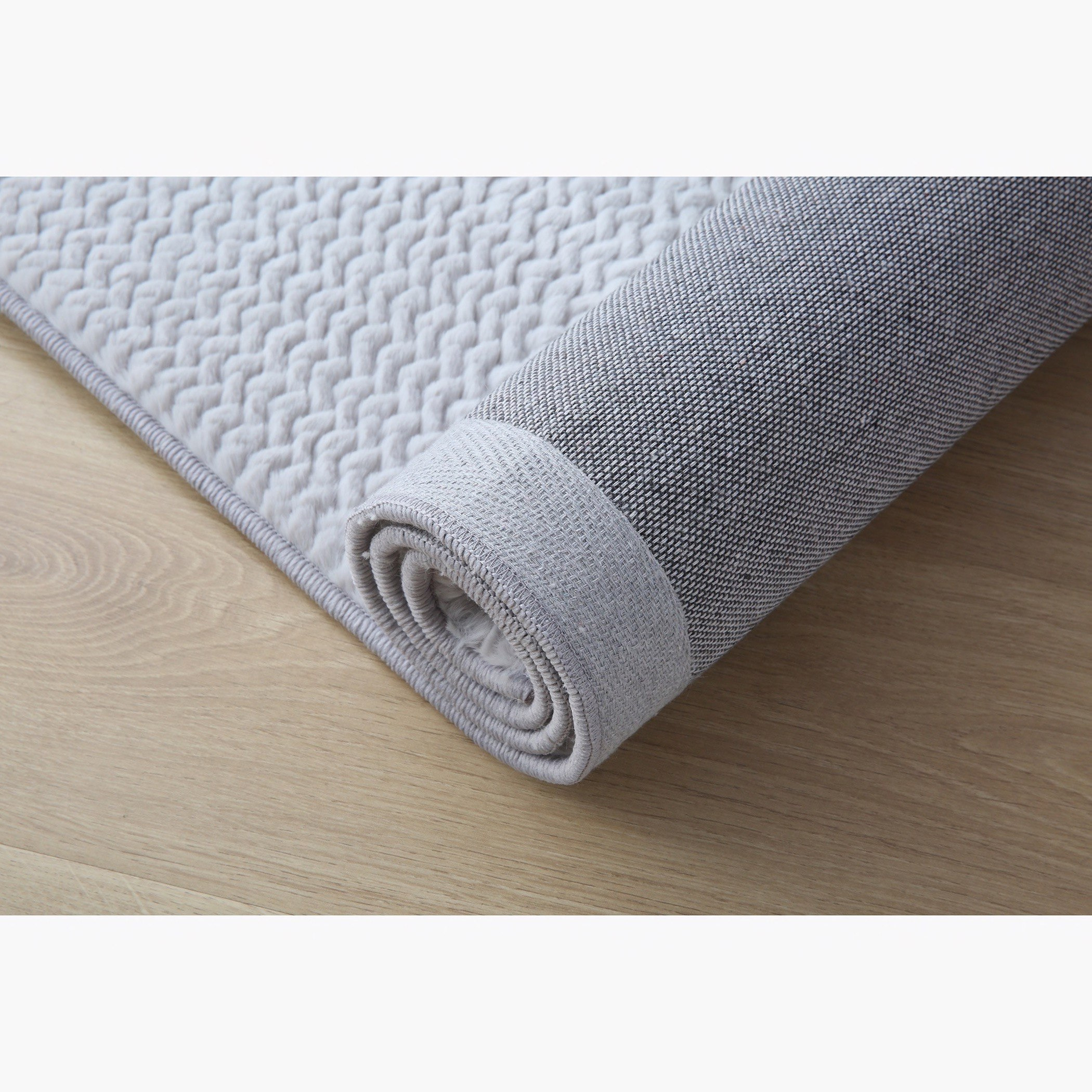 سجادة فرو أرنب صناعي - بوب كورن - 150x80 سم-hbxdecorandfurnishings-floorcoverings-rugs-image-5