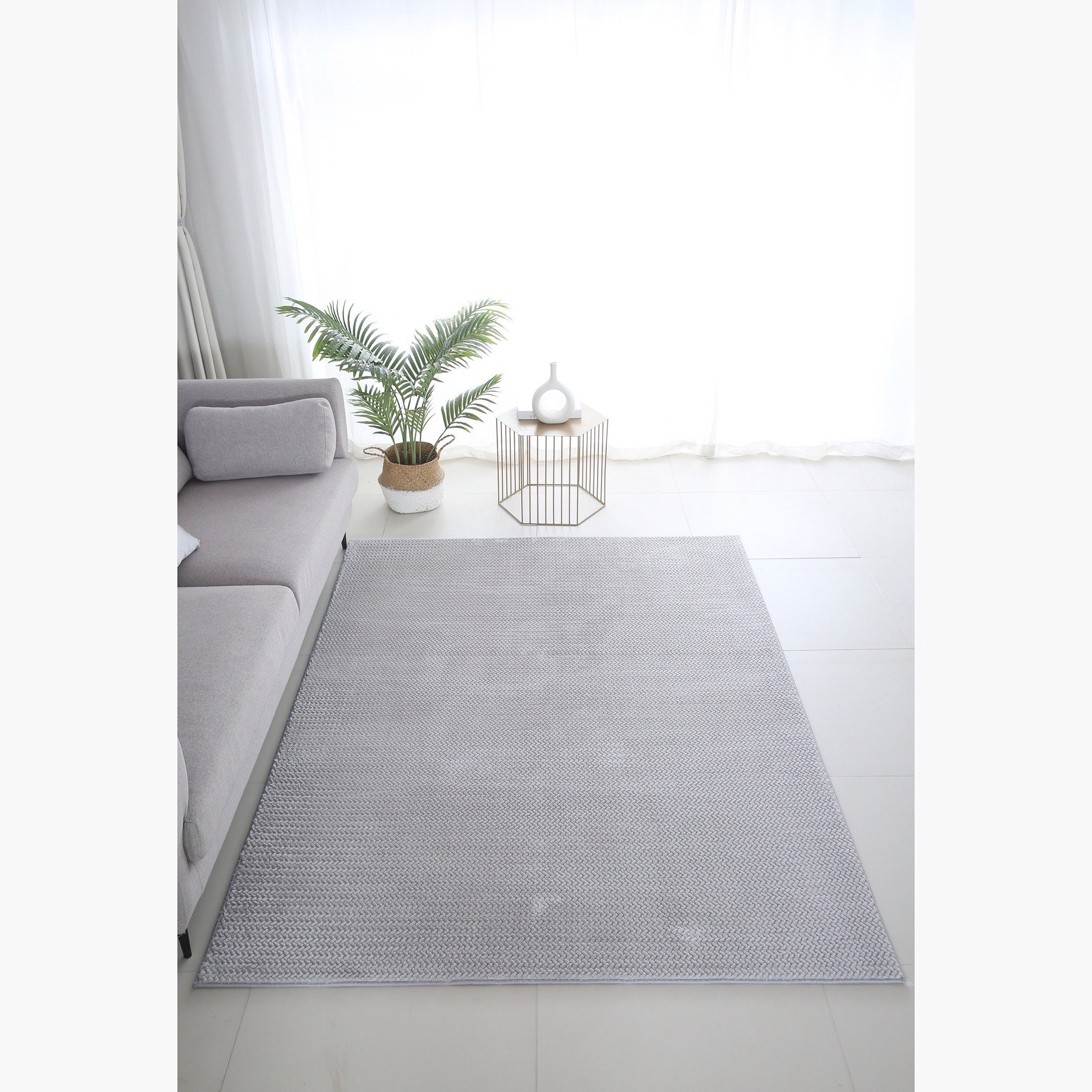 سجادة فرو أرنب صناعي من بوب كورن - 200x150 سم-hbxdecorandfurnishings-floorcoverings-rugs-image-1