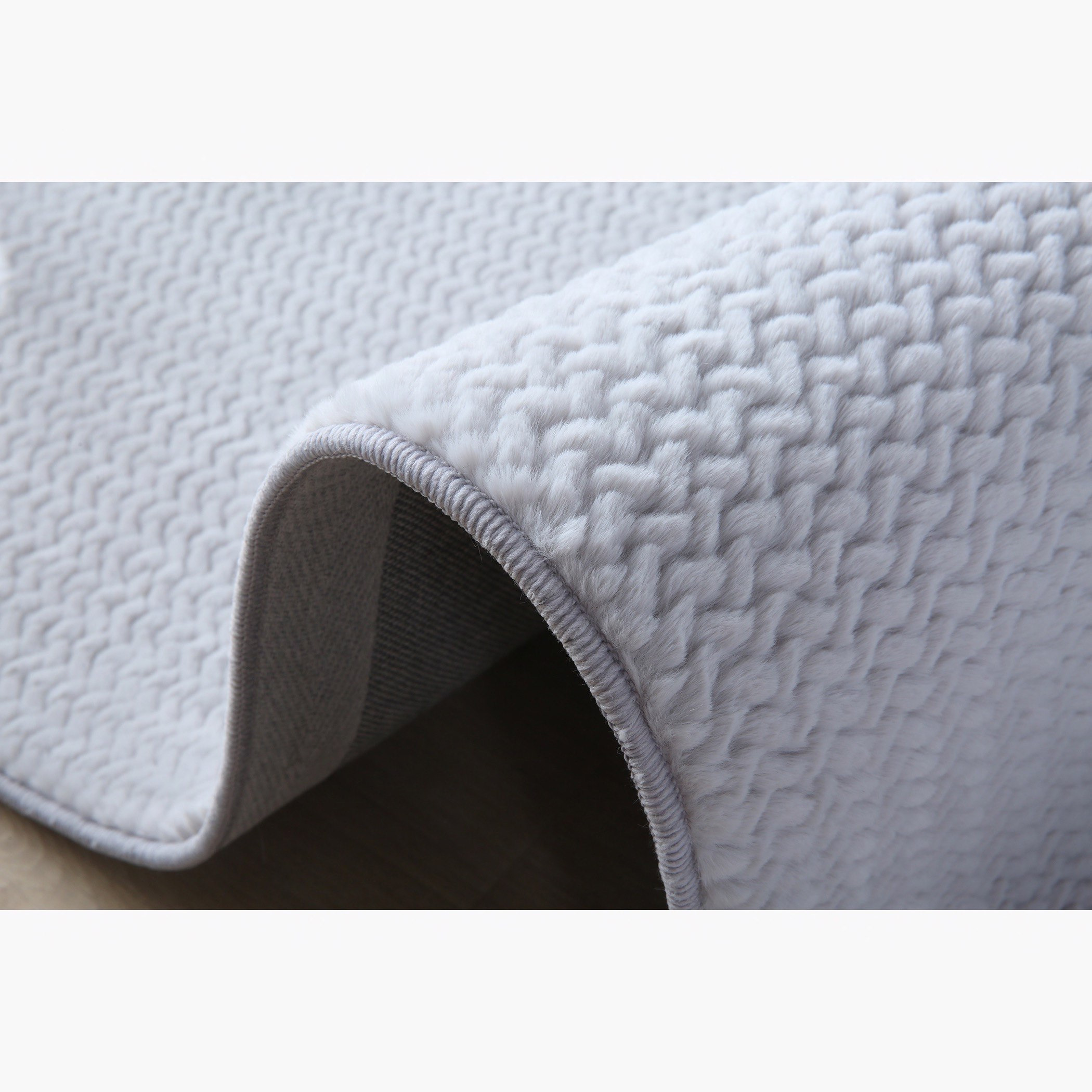 سجادة فرو أرنب صناعي من بوب كورن - 230x80 سم-hbxdecorandfurnishings-floorcoverings-rugs-image-3