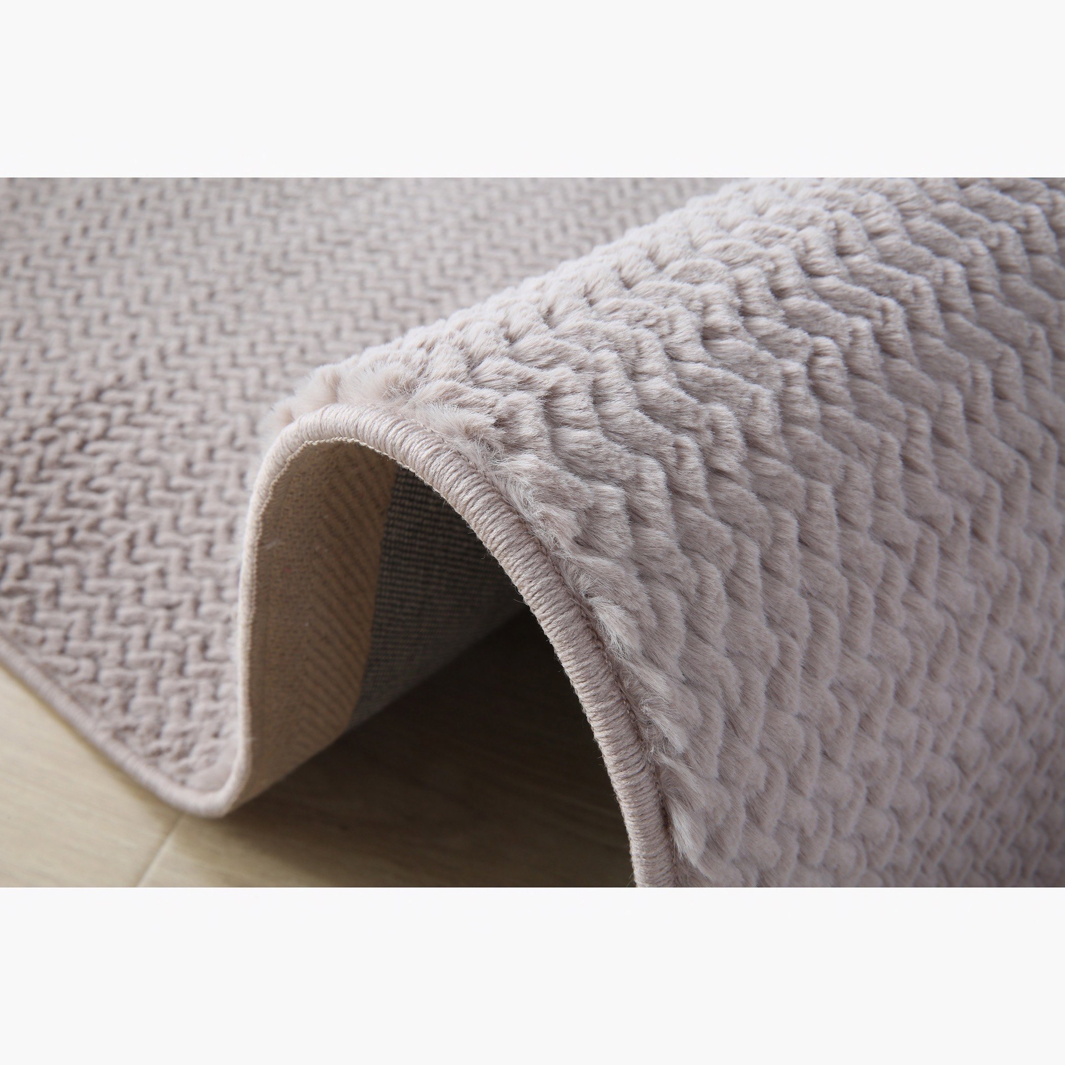 سجادة فرو أرنب صناعي - بوب كورن - 150x80 سم-hbxdecorandfurnishings-floorcoverings-rugs-image-3