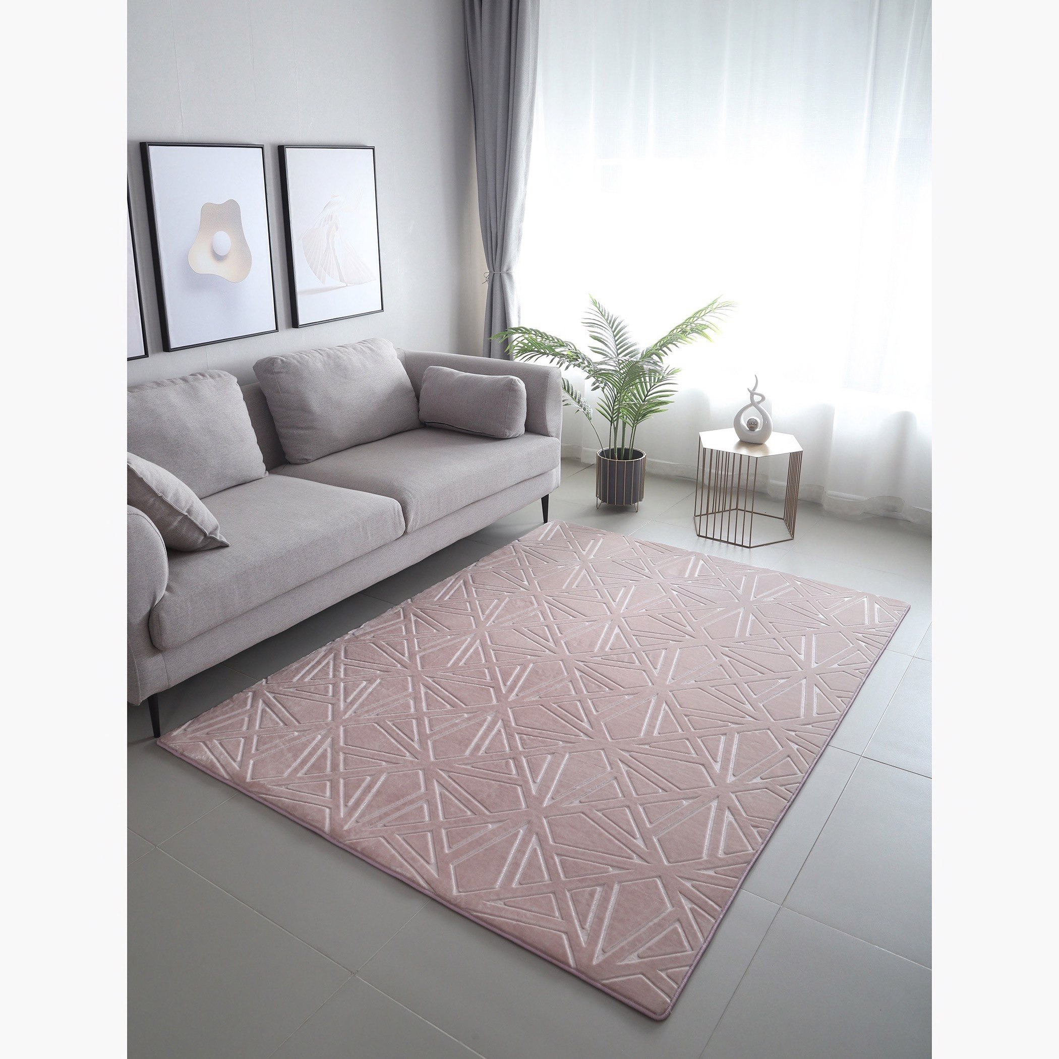 سجادة فرو أرنب صناعي من راشيل - 200x150 سم-hbxdecorandfurnishings-floorcoverings-rugs-image-1