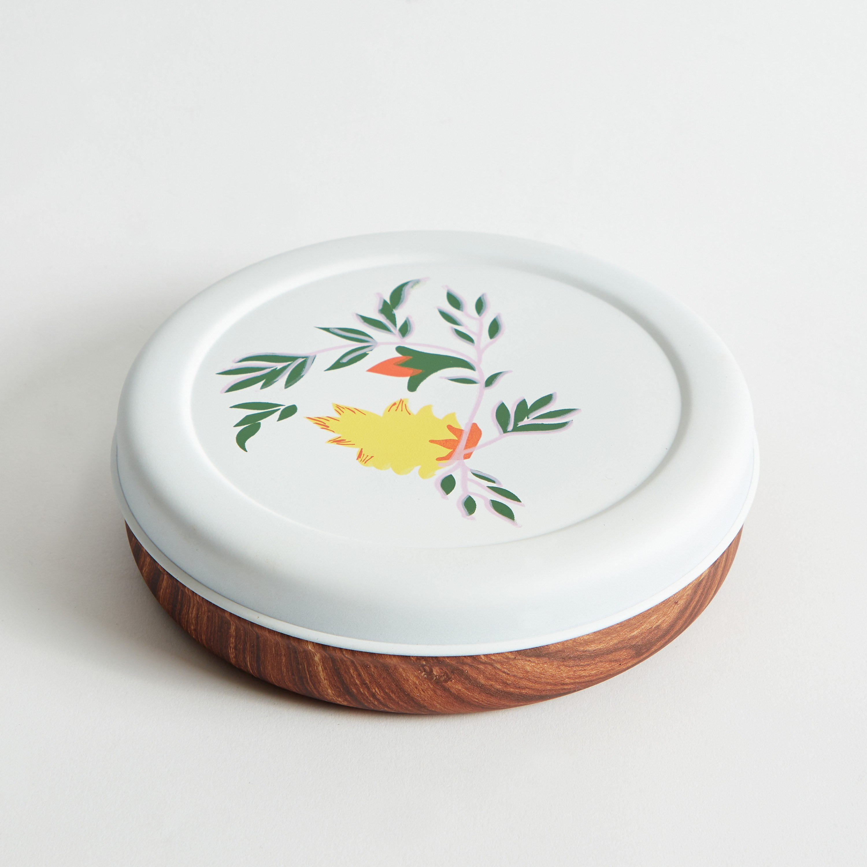 حاوية مسطحة ستانلس ستيل بلمسة نهائية خشبية - 1.15 لتر-hbxhomeware-hbxkitchen-image-6