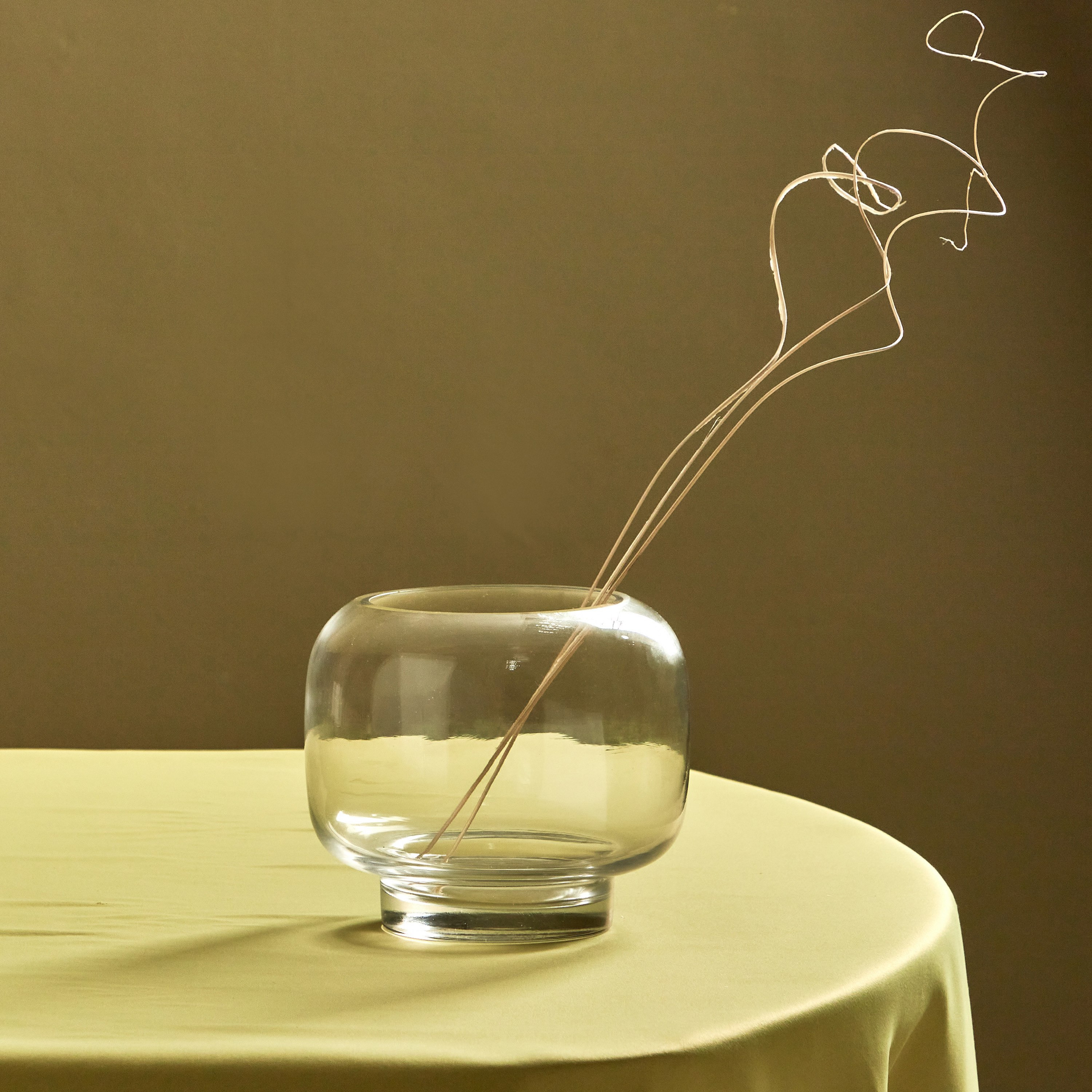مزهرية زجاج من أتلانتا - 16x14 سم-hbxhomeware-hbxdecorandfurnishings-image-1