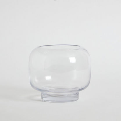 Atlanta Glass Vase - 16x14 cms