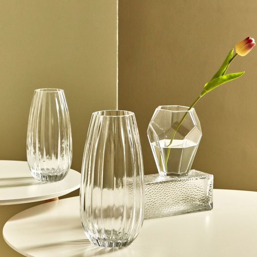 Atlanta Glass Vase - 11x21 cm-Vases-image-4