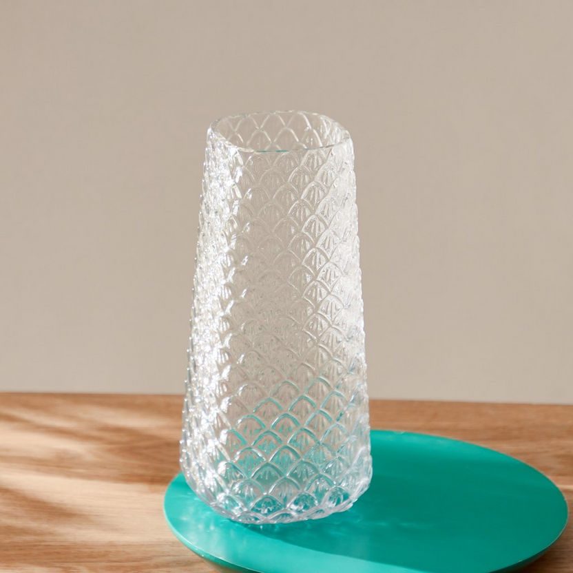 Atlanta Glass Vase - 13x28.5 cm-Vases-image-2