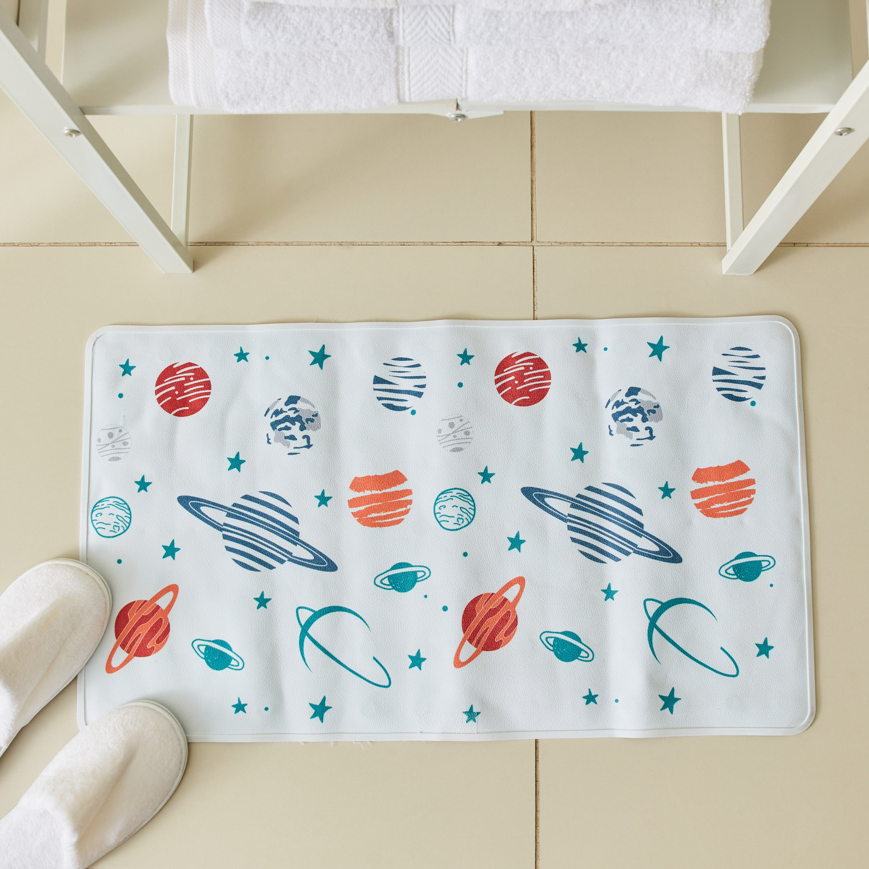 سجادة حمام مانعة للانزلاق من جيميني بلانيتس - 70x40 سم-hbxhomeware-kidsessentials-kidsbathmatsandtubmats-image-1