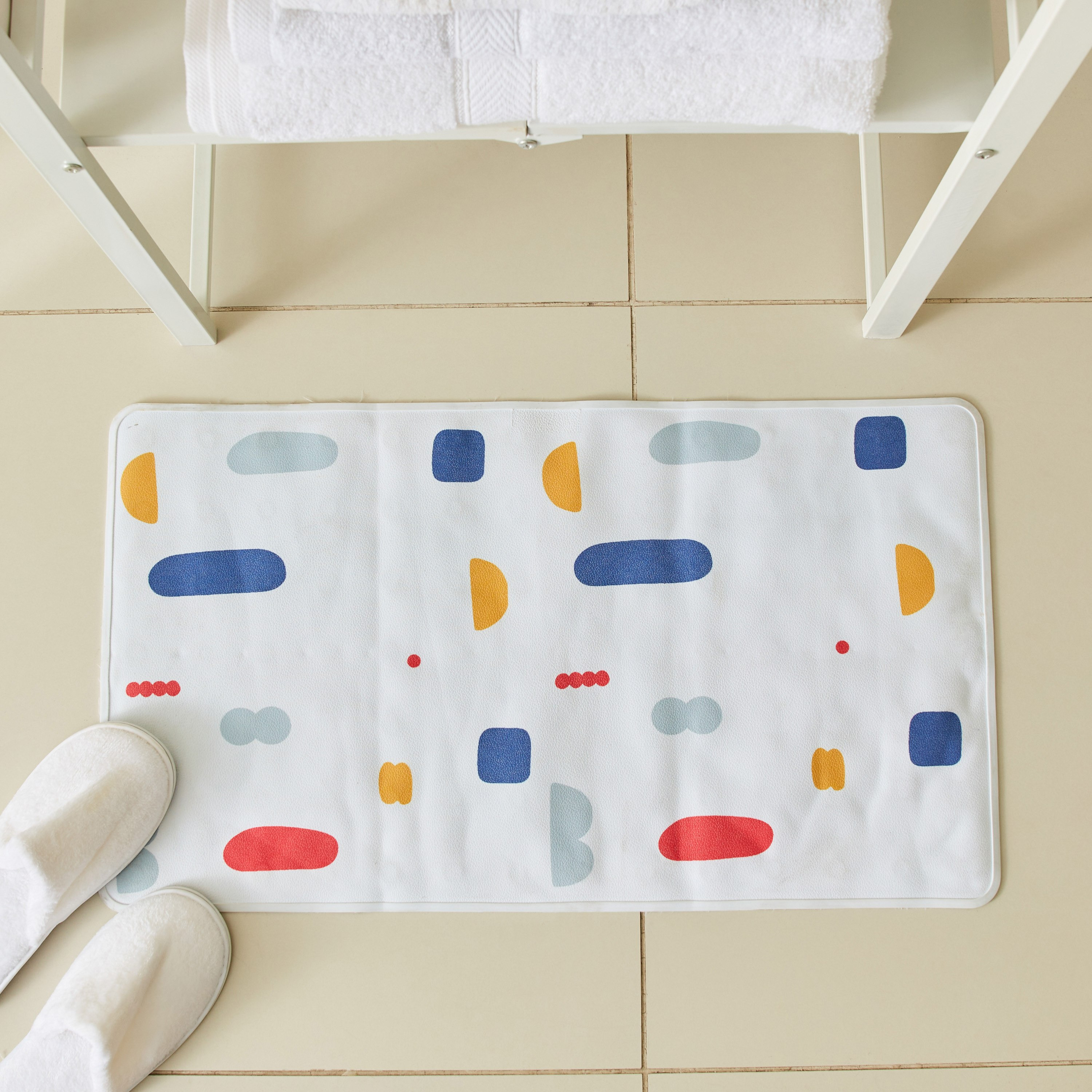 سجادة حمام مضادة للانزلاق من جيميني - 70x40 سم-hbxhomeware-kidsessentials-kidsbathmatsandtubmats-image-1