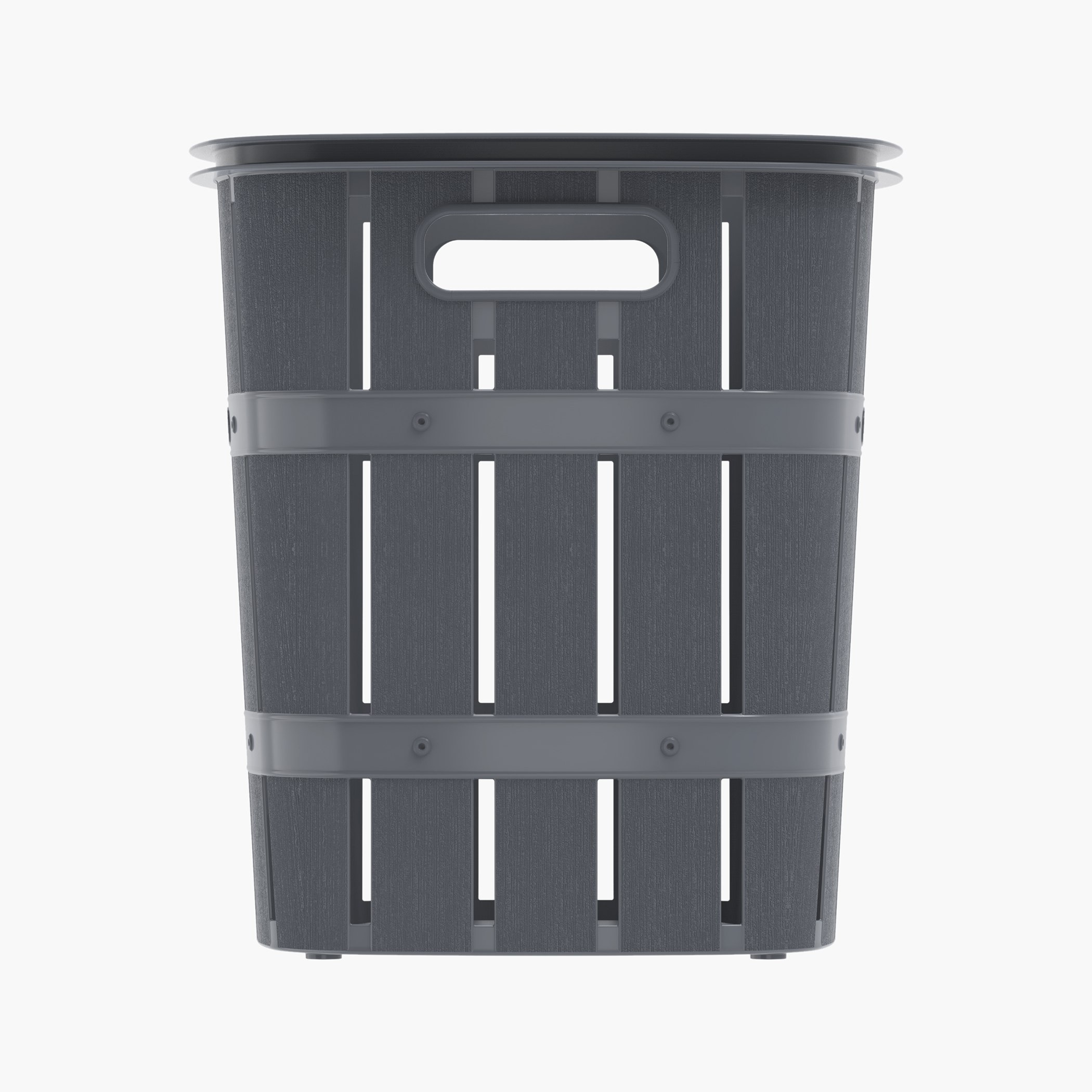 سلة غسيل شديدة التحمل من كوزموبلاست - 33 لتر-hbxbathroom-bathroomstorage-laundryhampers-image-3