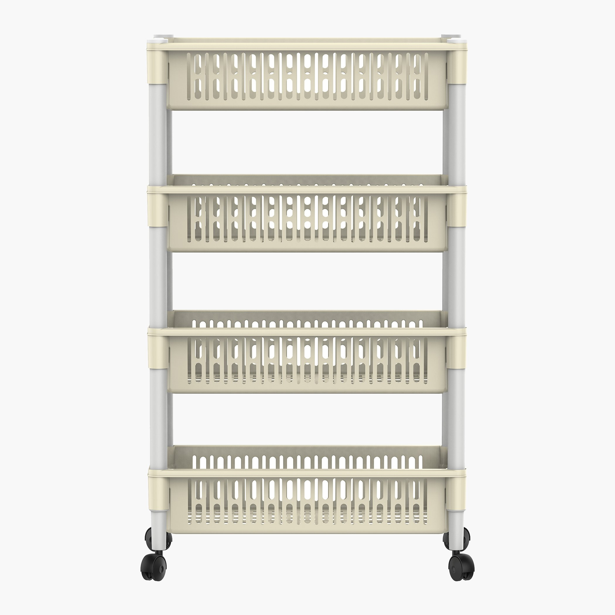 رف تخزين متعدد الأغراض 4 مستويات من كوزموبلاست - 45x30x89 سم-hbxhomeware-hbxkitchen-image-2