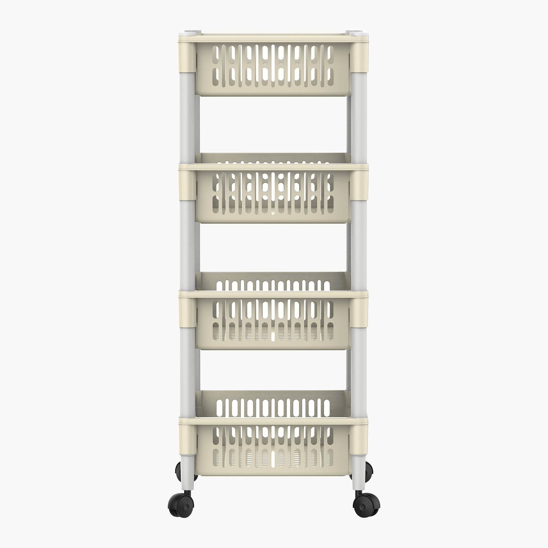 رف تخزين متعدد الأغراض 4 مستويات من كوزموبلاست - 45x30x89 سم-hbxhomeware-hbxkitchen-image-3