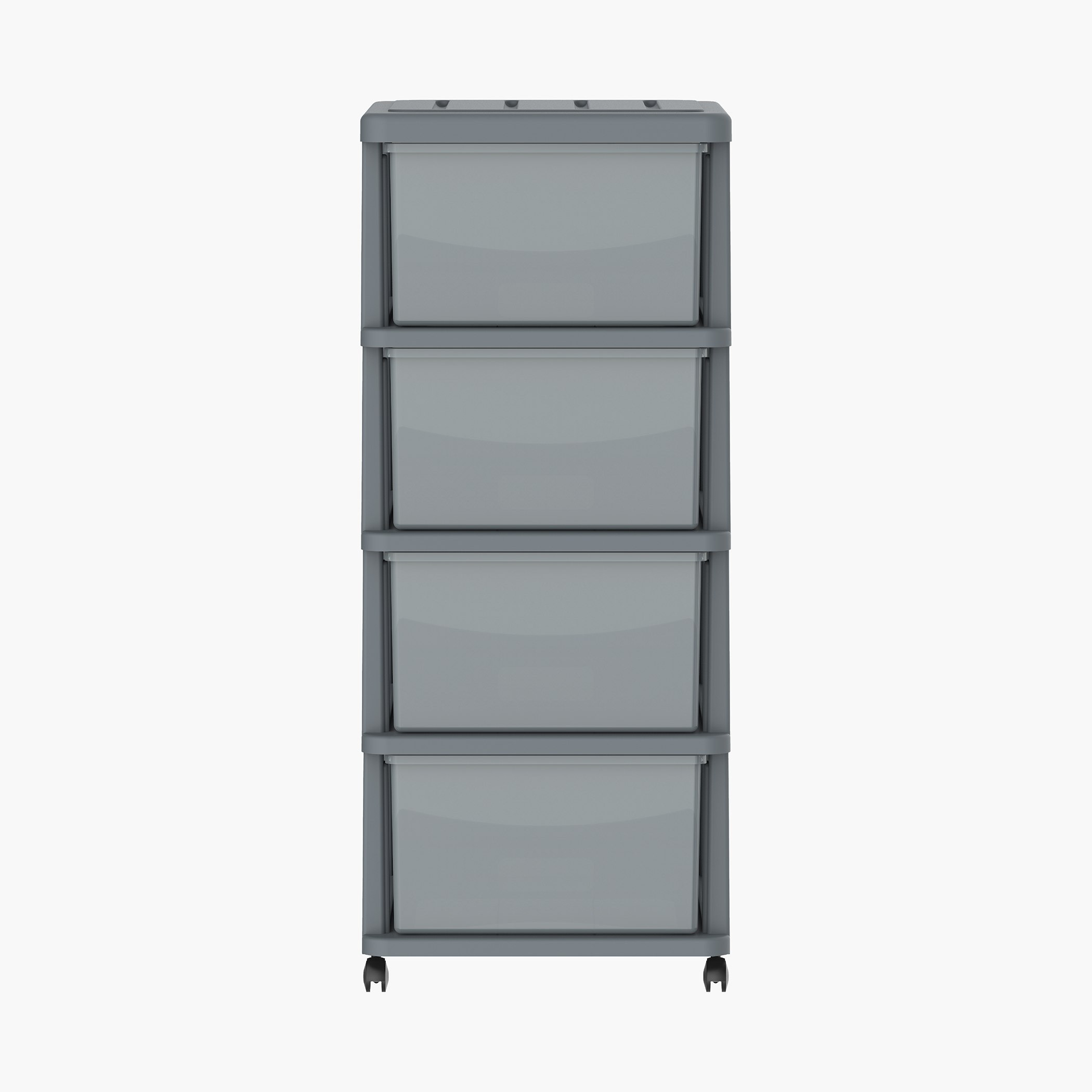 رف تخزين 4 مستويات شديد التحمل من كوزموبلاست - 50x40x92 سم-hbxdecorandfurnishings-homeaccessories-storage-image-3