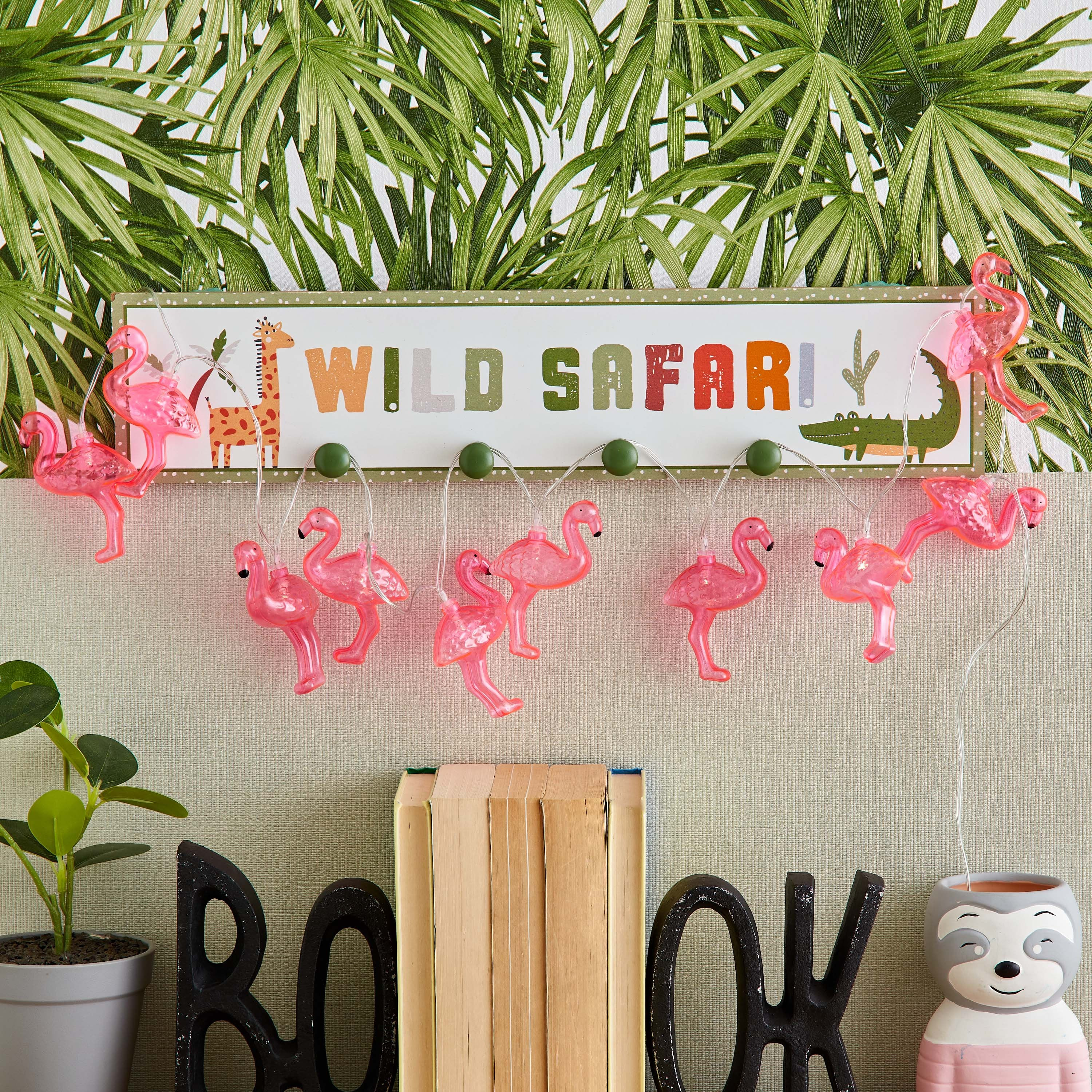 حبل إضاءة بـ10 لمبات إل إي دي وتصميم فلامنجو من أولا - 165 سم-hbxhomeware-lighting-decorativesandstringlights-image-1