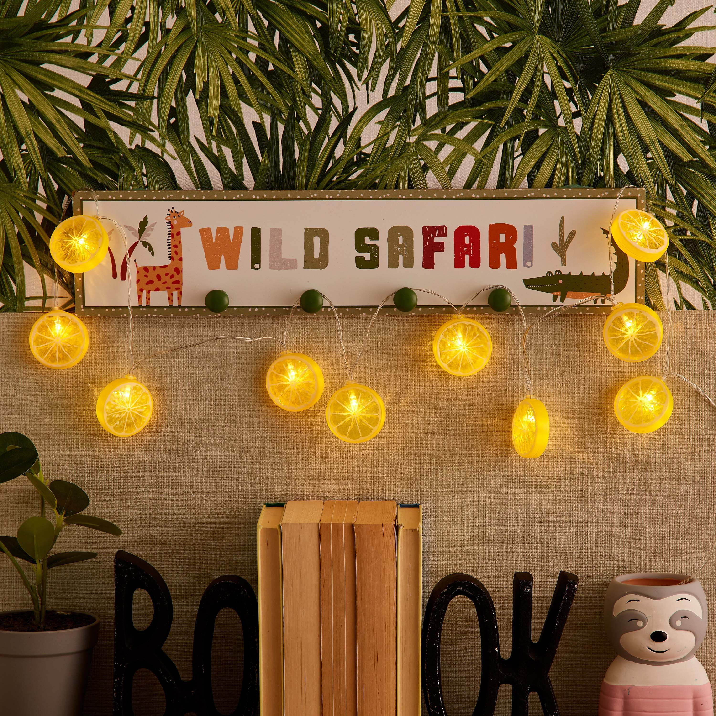 حبل إضاءة بـ10 لمبات إل إي دي وتصميم ليمون من أولا - 165 سم-hbxhomeware-lighting-decorativesandstringlights-image-2
