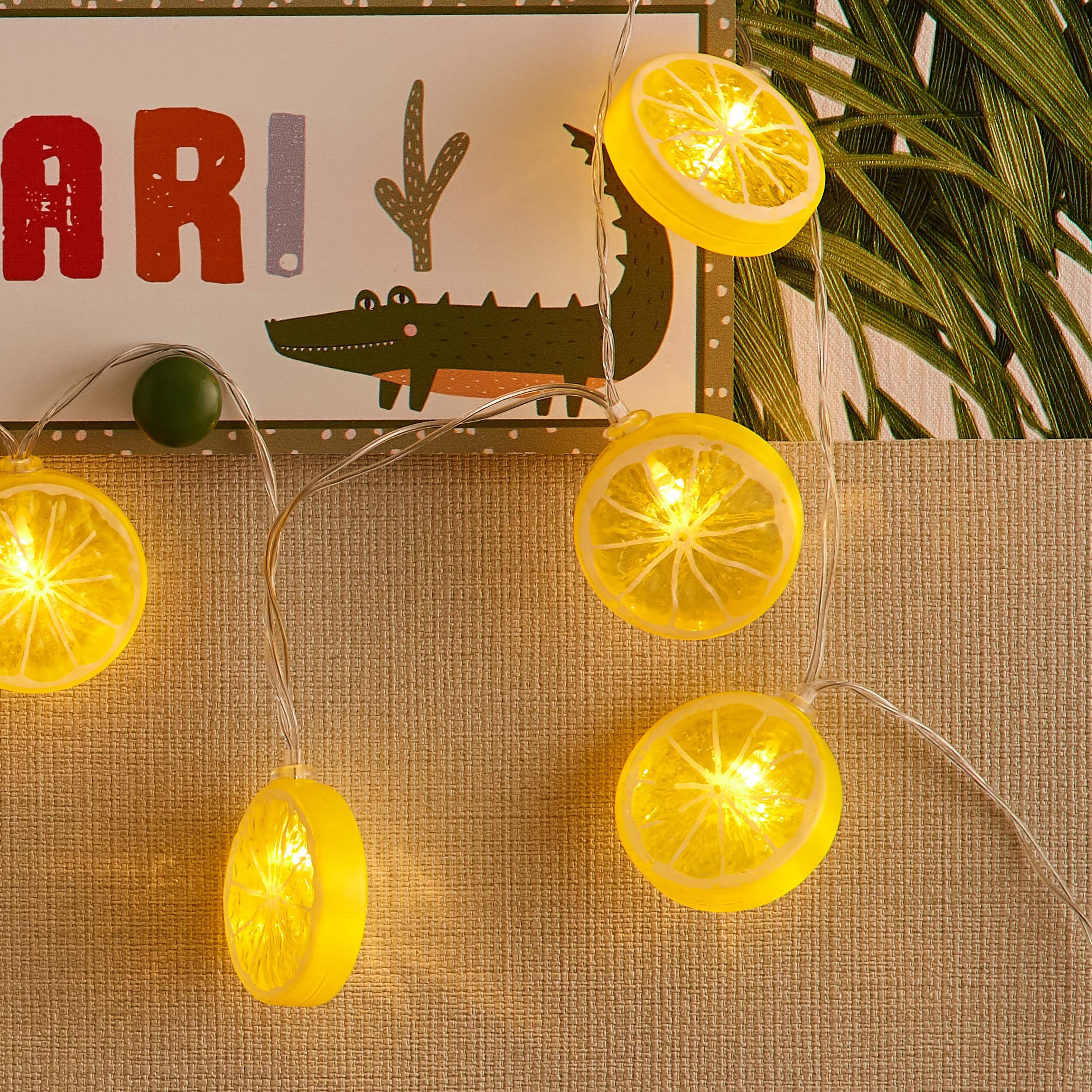 حبل إضاءة بـ10 لمبات إل إي دي وتصميم ليمون من أولا - 165 سم-hbxhomeware-lighting-decorativesandstringlights-image-3