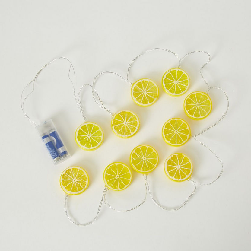 Hola 10-LED Lemon String Lights - 165 cm-Decoratives and String Lights-image-5