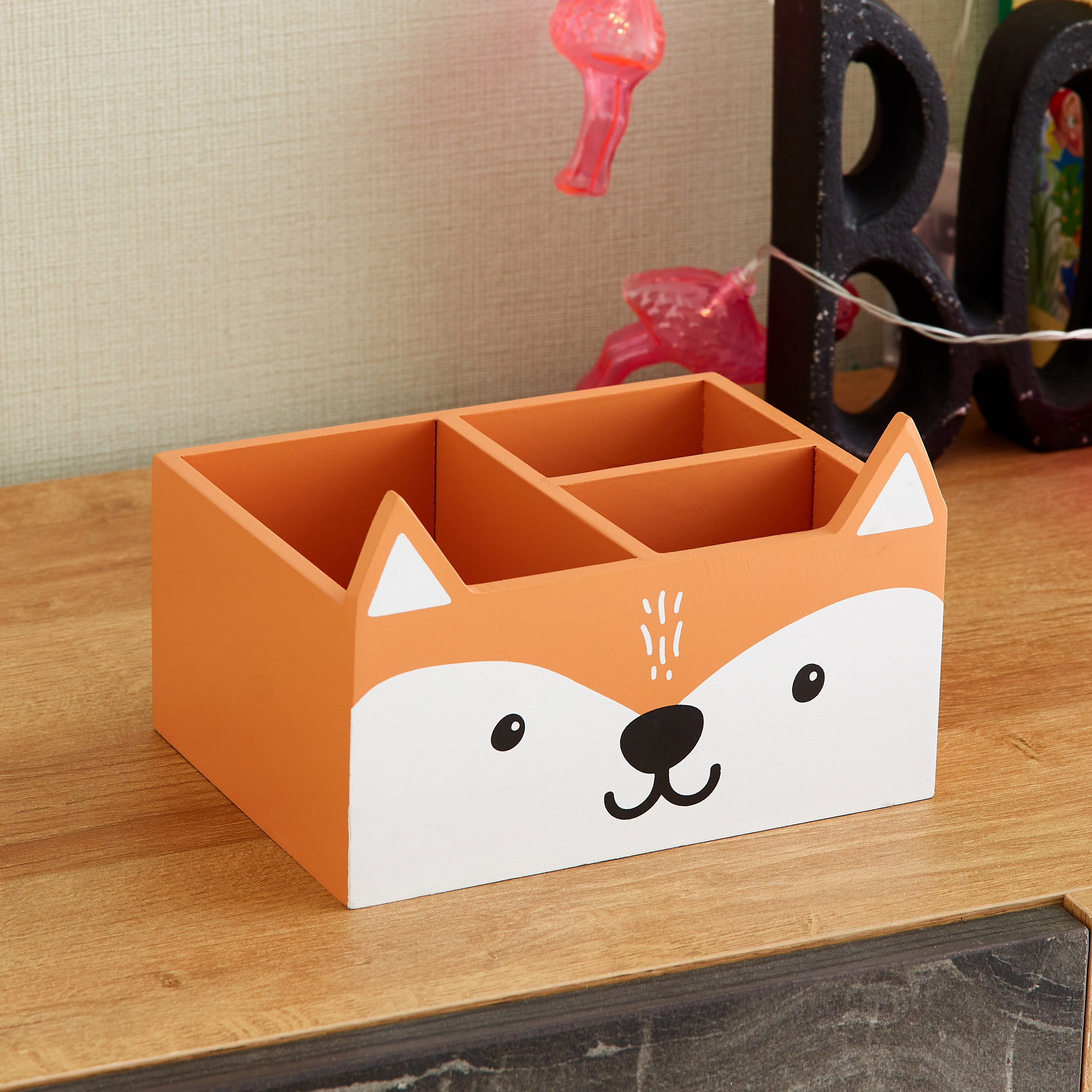 وحدة تخزين جانجل فوكس من بونجور - 17.5 × 13 × 11 سم-hbxhomeware-hbxkidsandyouth-image-1