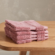 Air Rich 4-Piece Face Towel Set - 30x30 cm