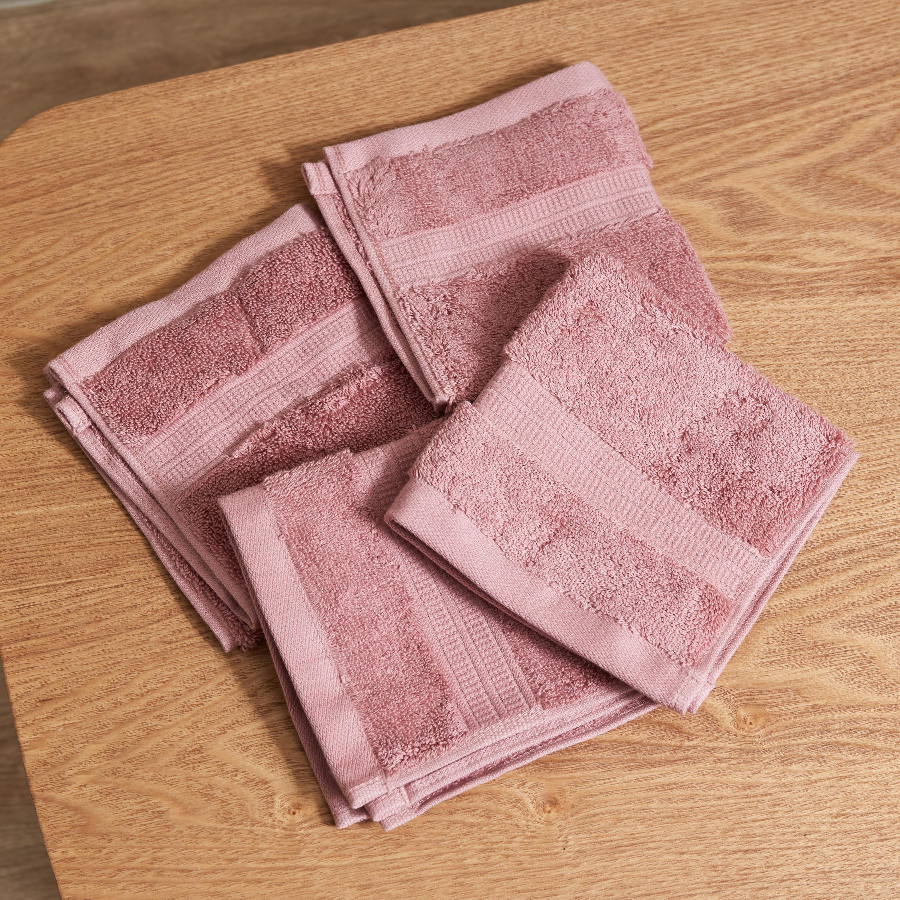 طقم مناشف وجه 4 قطع من إير ريتش - 30x30 سم-hbxbathroom-bathroomtextiles-image-3