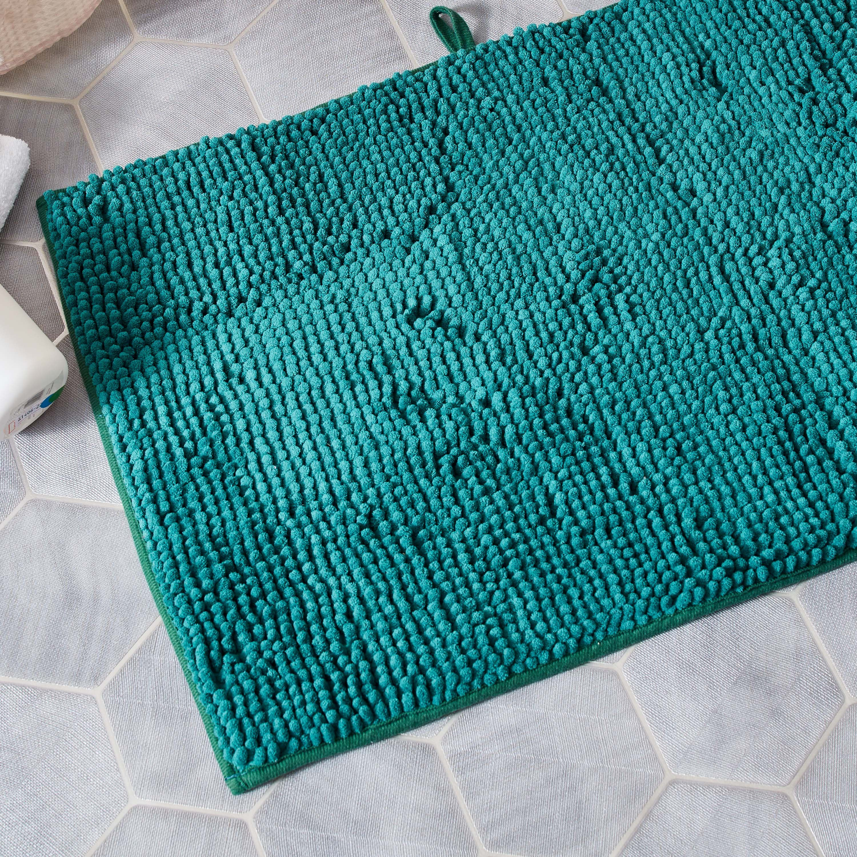 Nicole Anti Skid Foam Padded Chenille Bath Mat 40X60 cm-PROMO_HB_AE_B1G1_250925-image-2