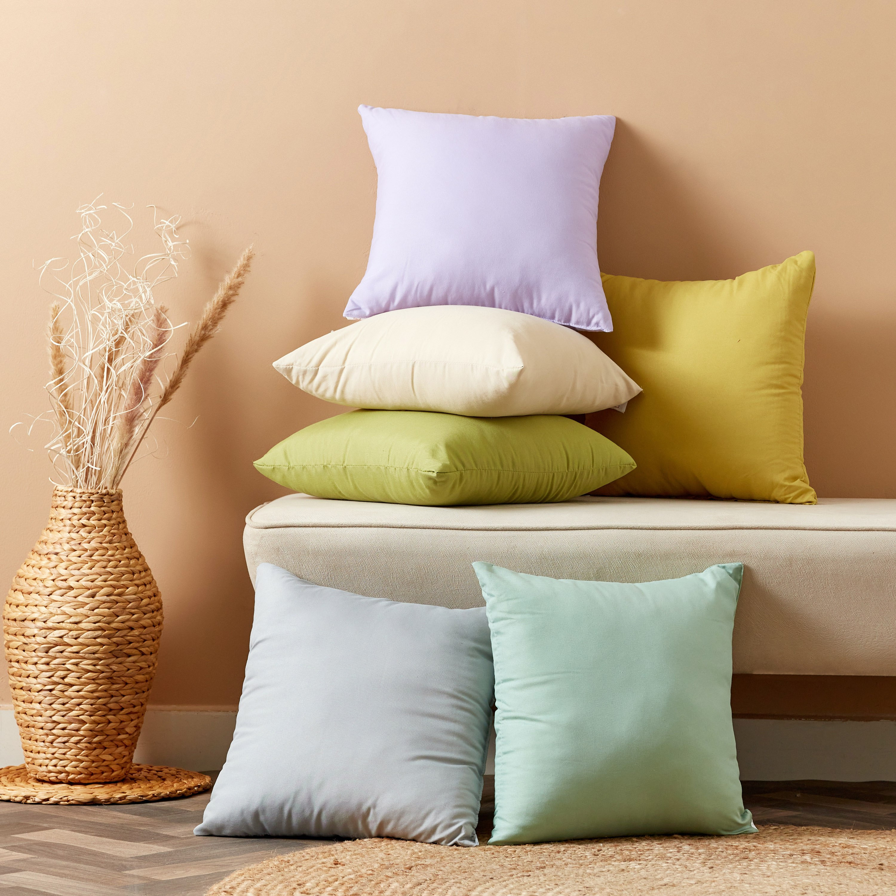 وسادة محشوة ألياف دقيقة من أكسيس - 40x40 سم-hbxlivingroom-furnishings-cushionsandcovers-filledcushions-image-3