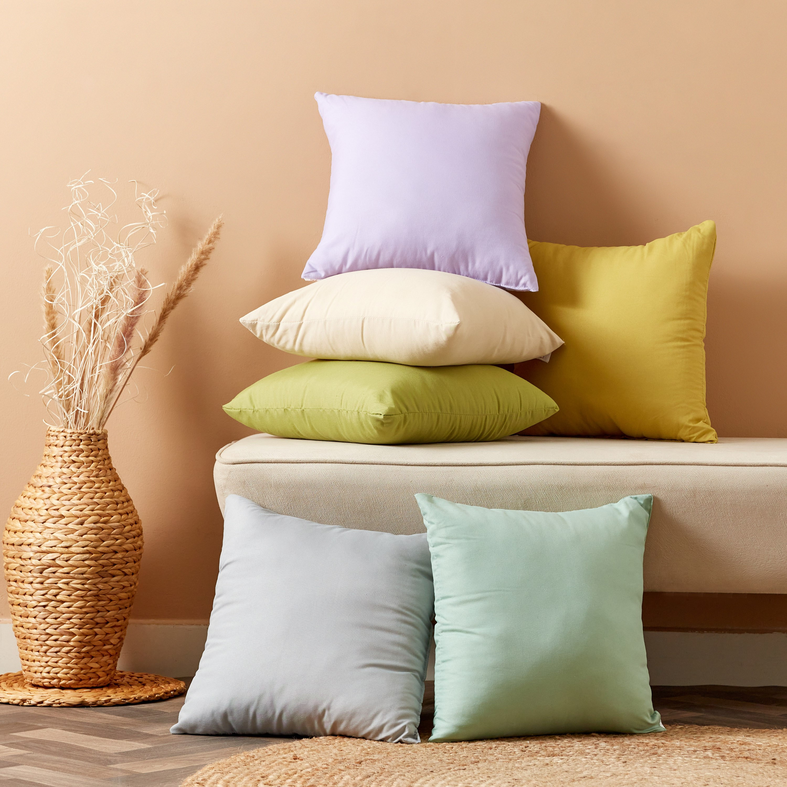 وسادة محشوة ألياف دقيقة من أكسيس - 40x40 سم-hbxlivingroom-furnishings-cushionsandcovers-filledcushions-image-3