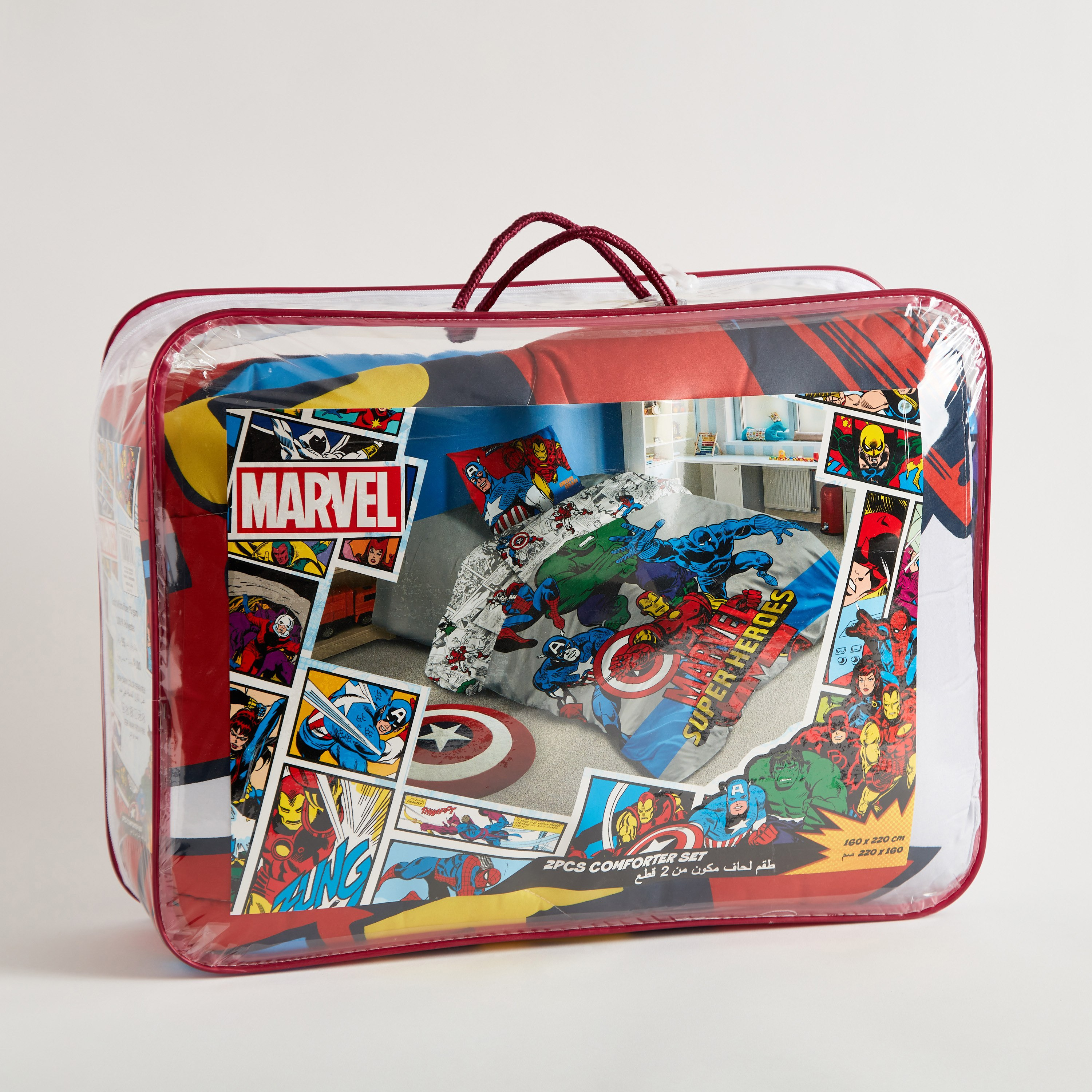 طقم لحاف مزدوج قطعتين من أفينجرز - 160x220 سم-hbxhomeware-hbxkidsandyouth-image-10
