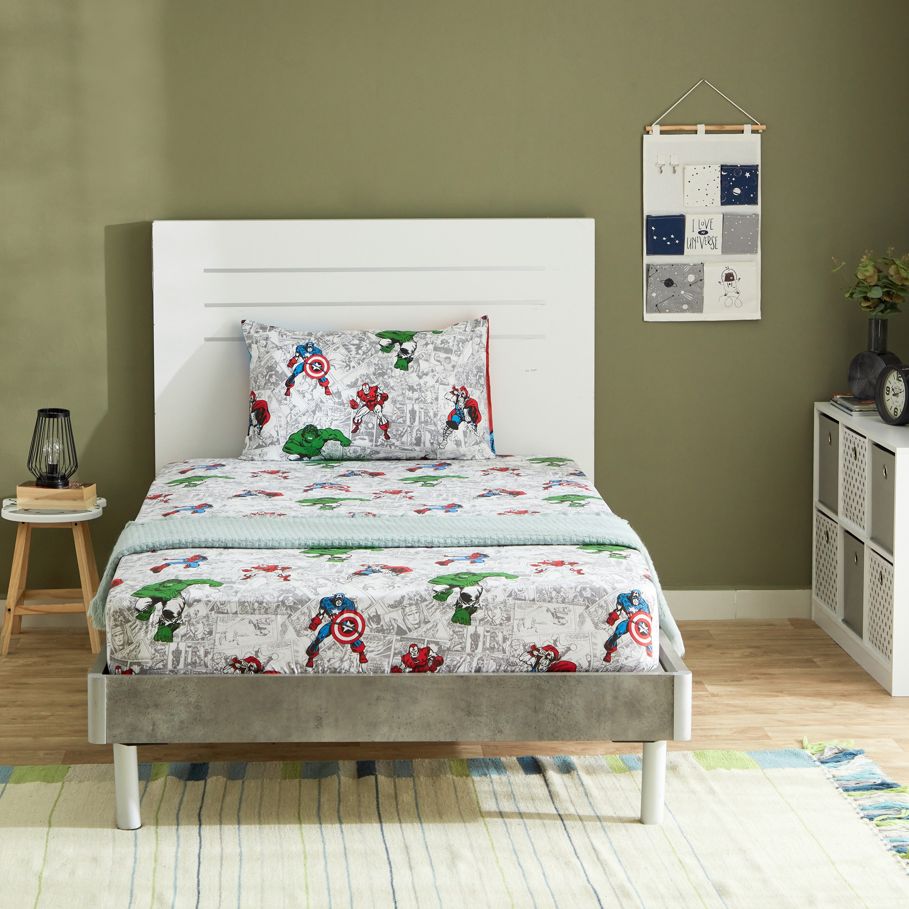 شرشف مطاطي مزدوج من أفينجرز - 120x200+25 سم-hbxhomeware-hbxkidsandyouth-image-7