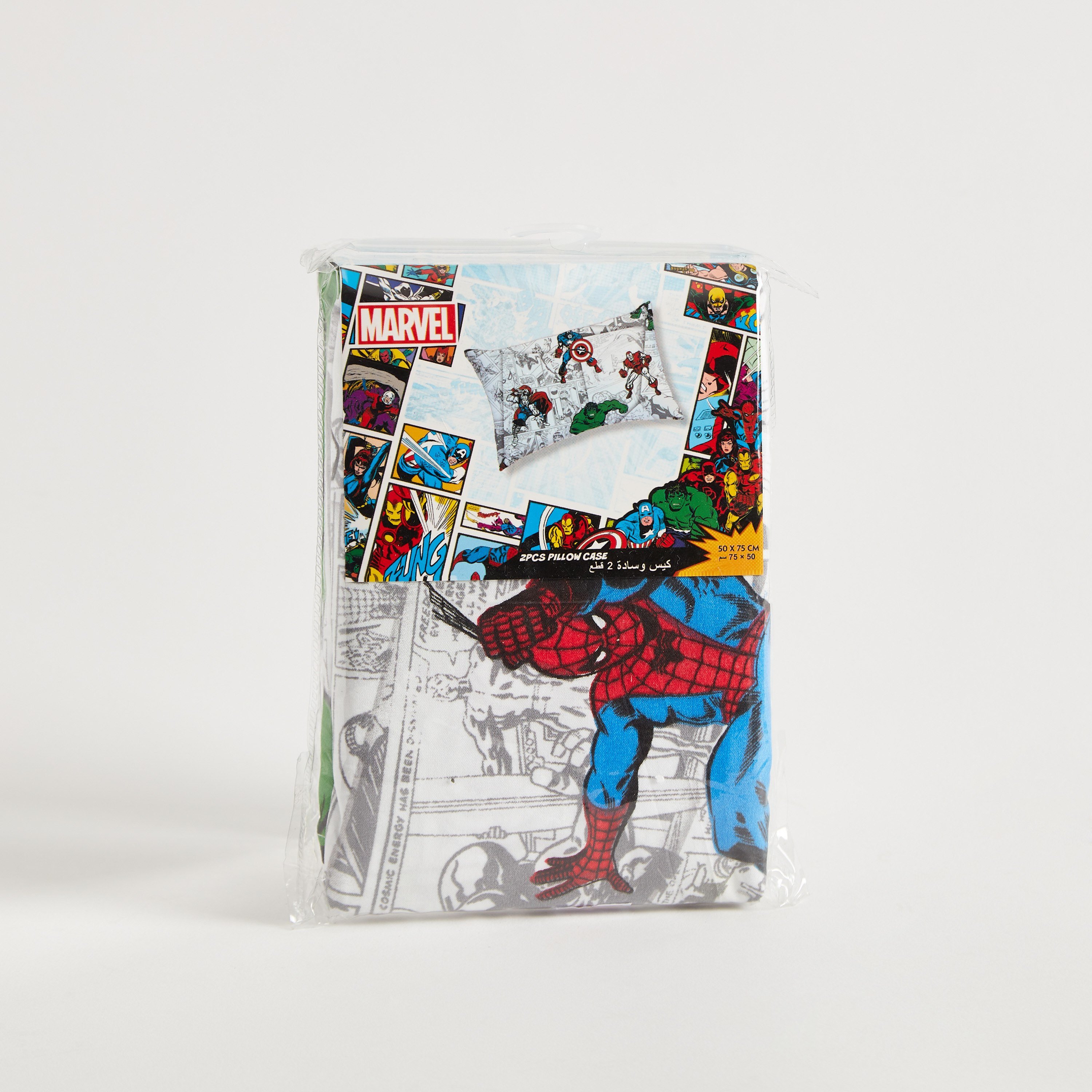 طقم غطاء وسادة قطعتين من أفينجرز - 50x75 سم-hbxhomeware-hbxkidsandyouth-image-9