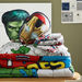 Avengers Hulk Shaped Cushion with LED - 40x35 cm-Filled Cushions-thumbnail-5