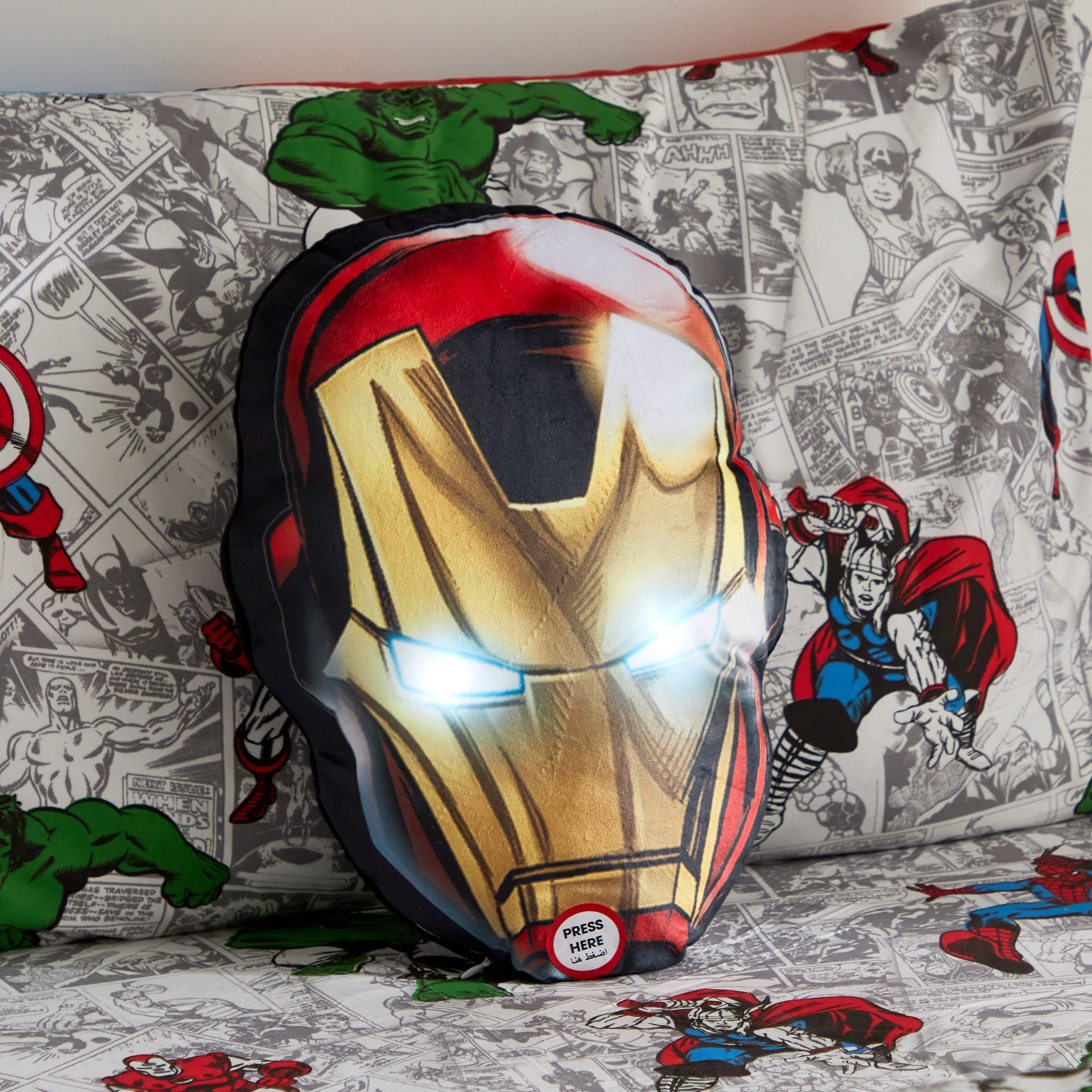 Iron man pillow clearance case