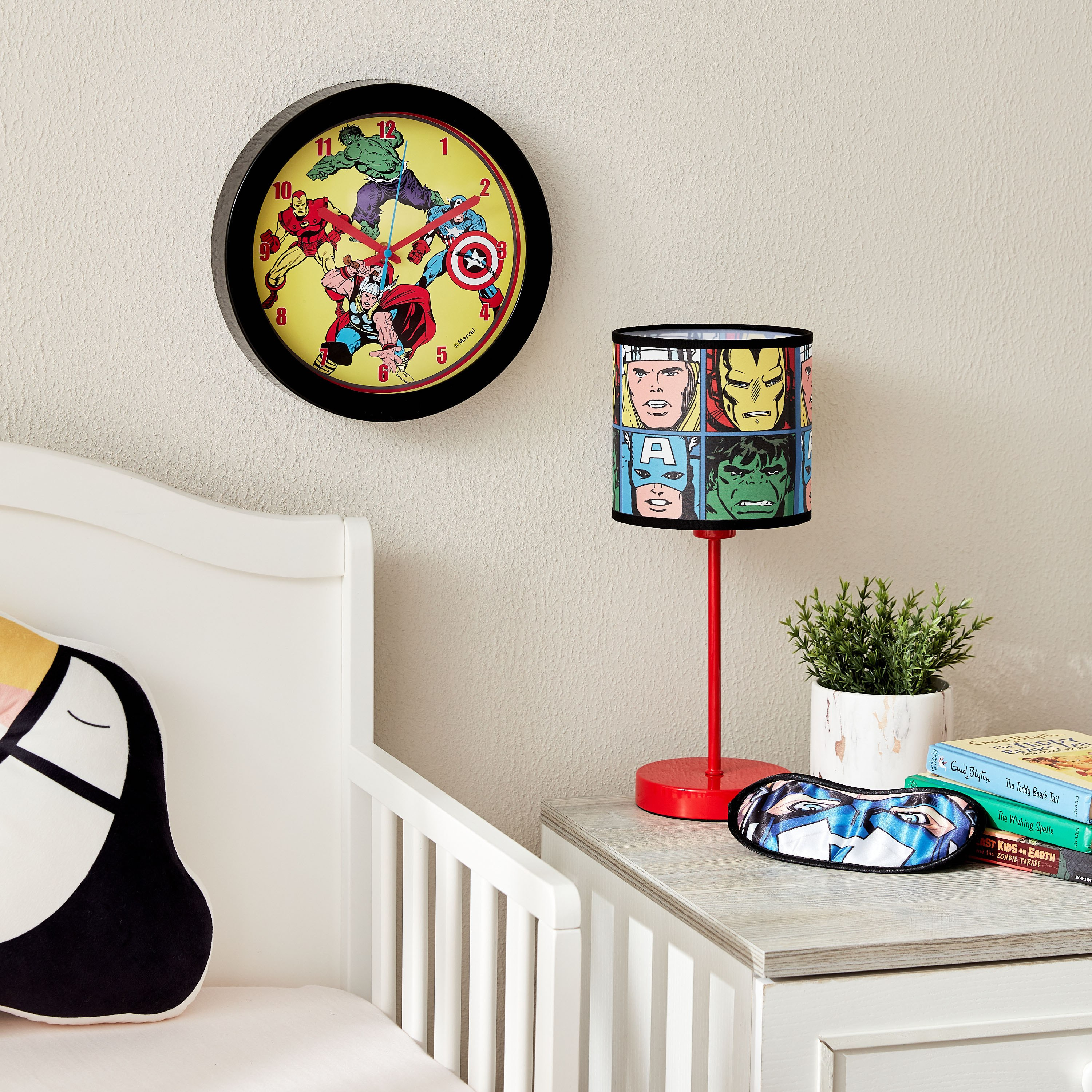 ساعة حائط من أفينجرز - 25 سم-hbxhomeware-hbxkidsandyouth-image-4