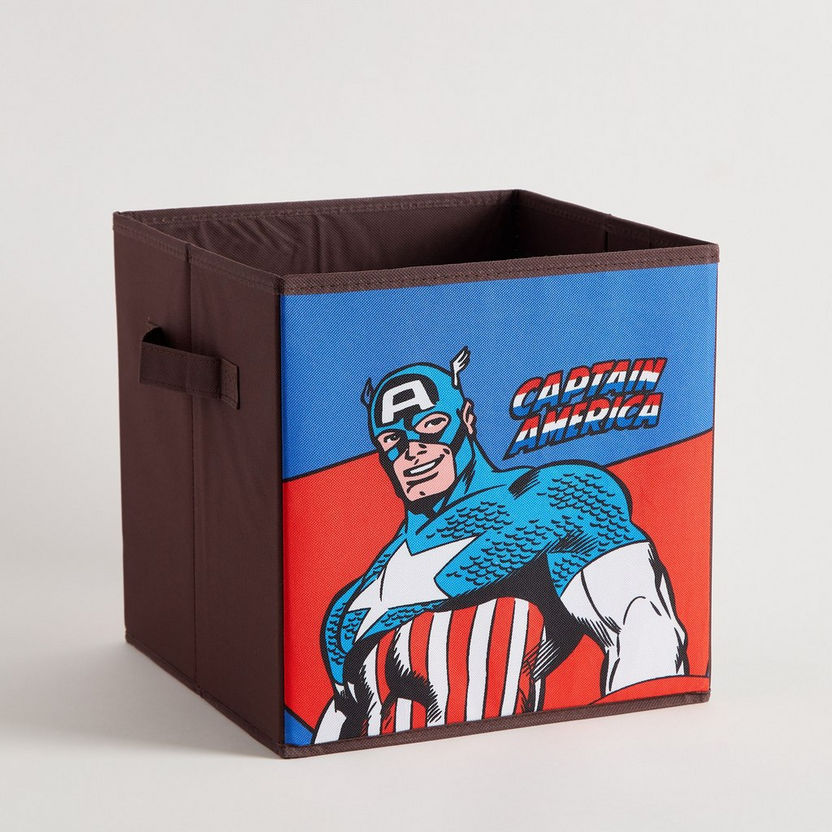 Avengers Captain America Folding Storage Box - 26.6x26.6x26.6 cm-Boxes and Baskets-image-6