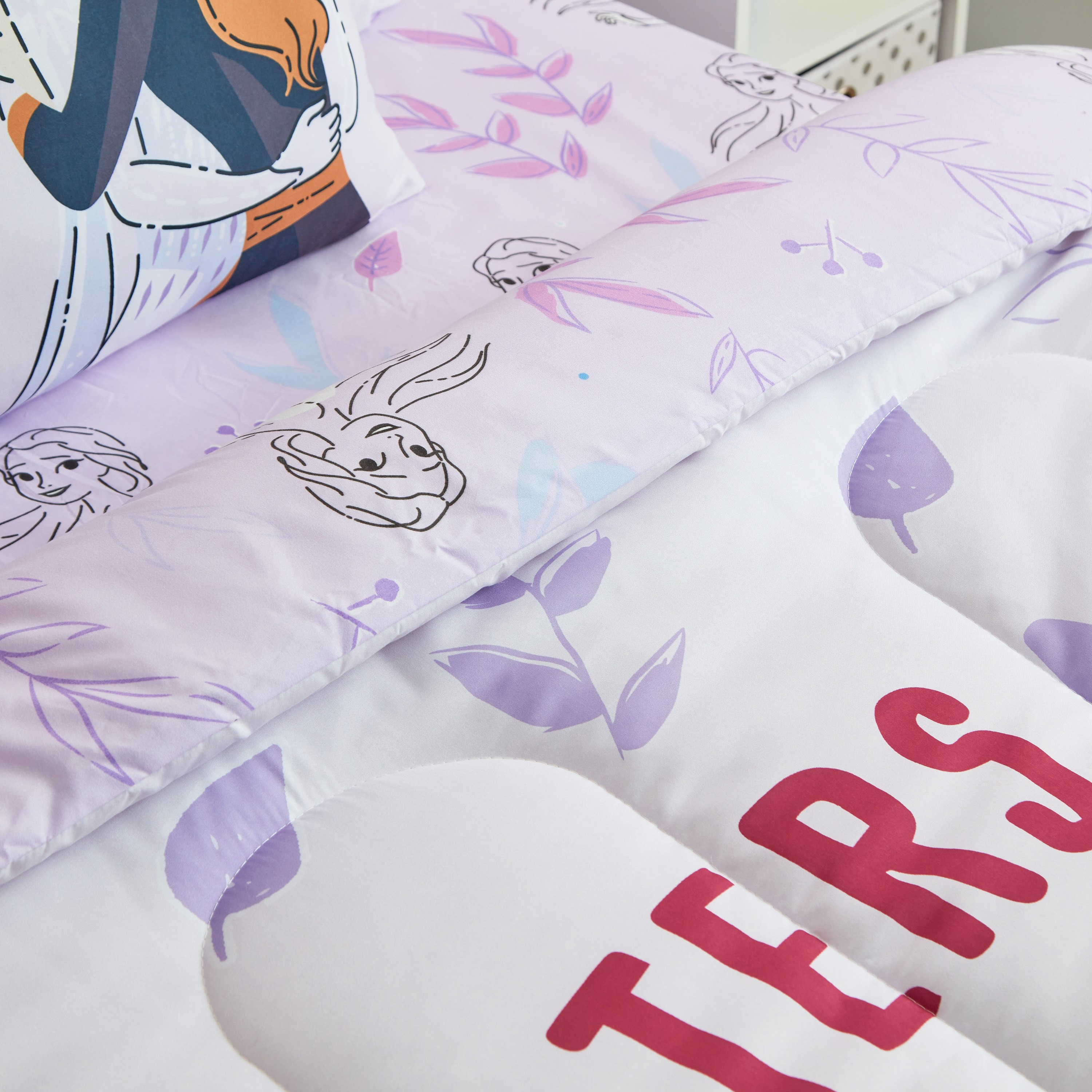 طقم لحاف مزدوج قطعتين من فروزن - 160x220 سم-hbxhomeware-hbxkidsandyouth-image-5