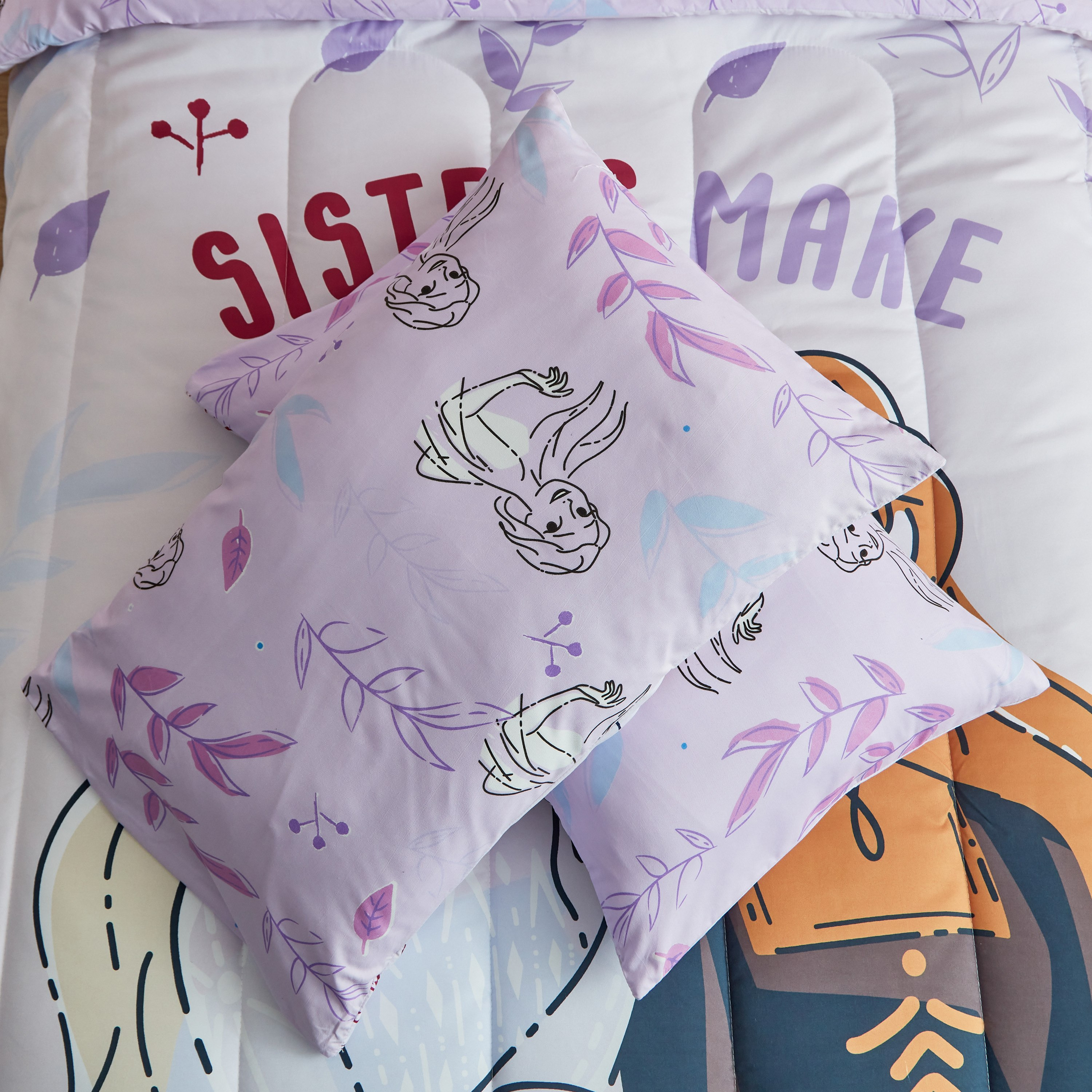 طقم لحاف مزدوج قطعتين من فروزن - 160x220 سم-hbxhomeware-hbxkidsandyouth-image-6