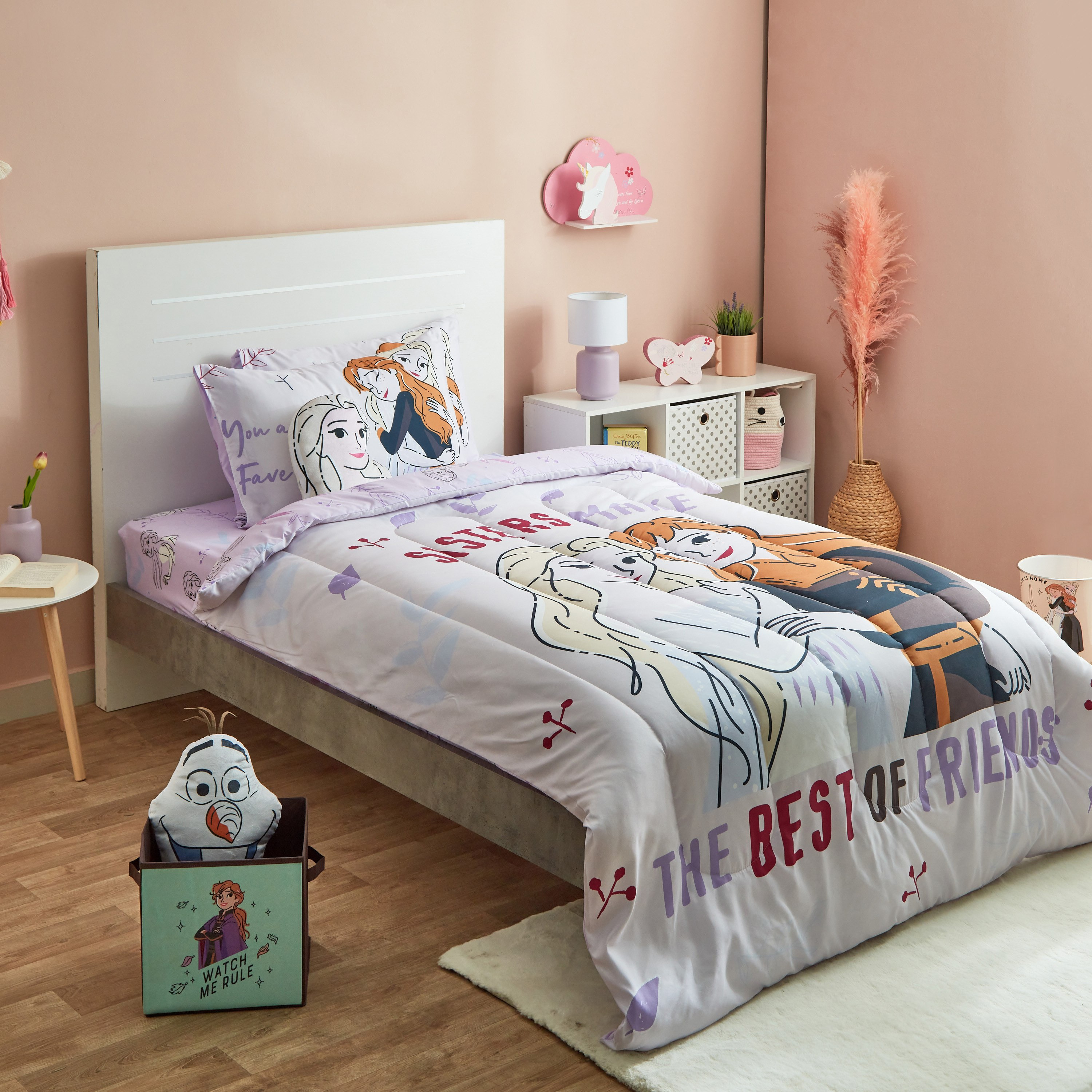 طقم لحاف مزدوج قطعتين من فروزن - 160x220 سم-hbxhomeware-hbxkidsandyouth-image-8