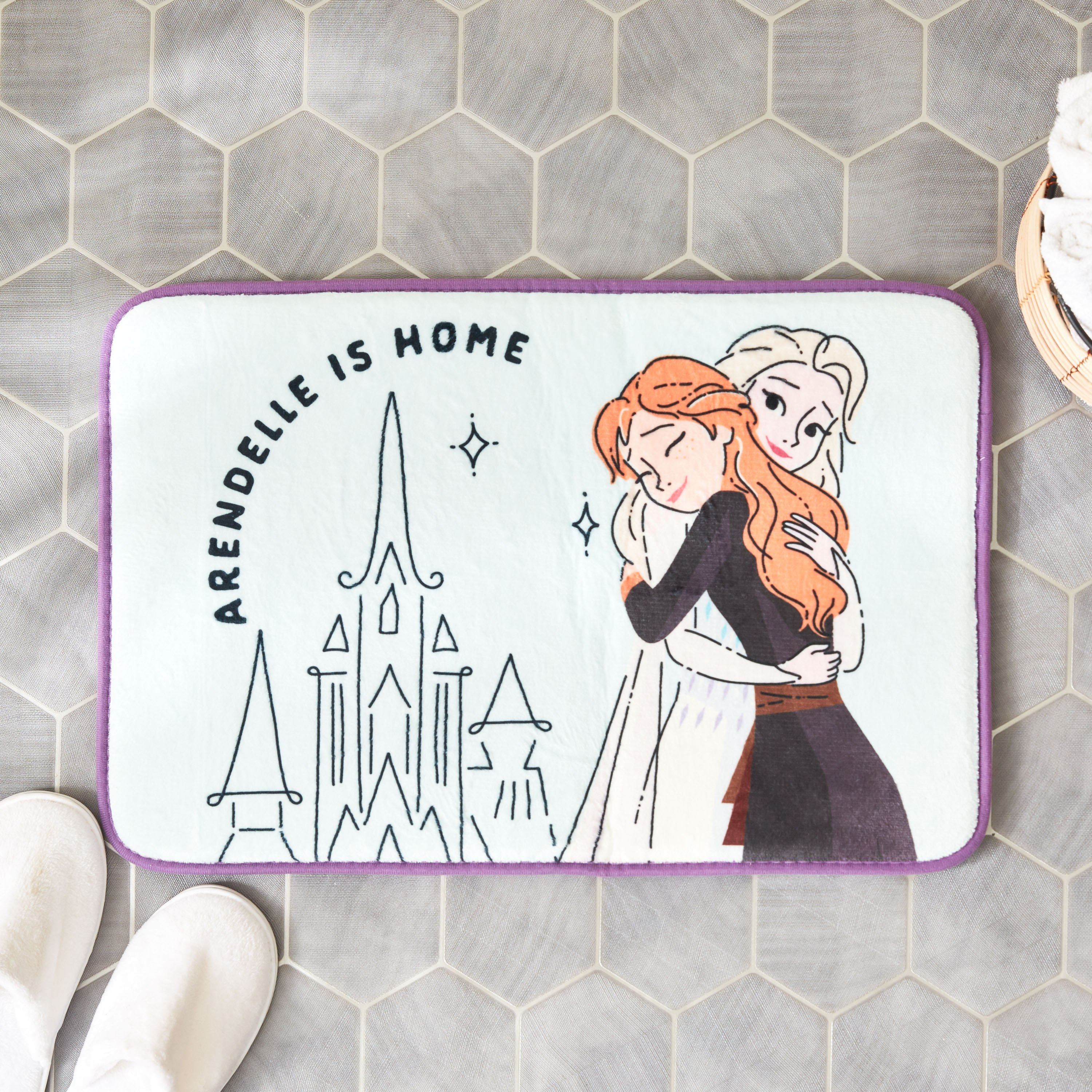 سجادة حمام ميموري فوم من فروزن - 40x60 سم-hbxhomeware-kidsessentials-kidsbathmatsandtubmats-image-1