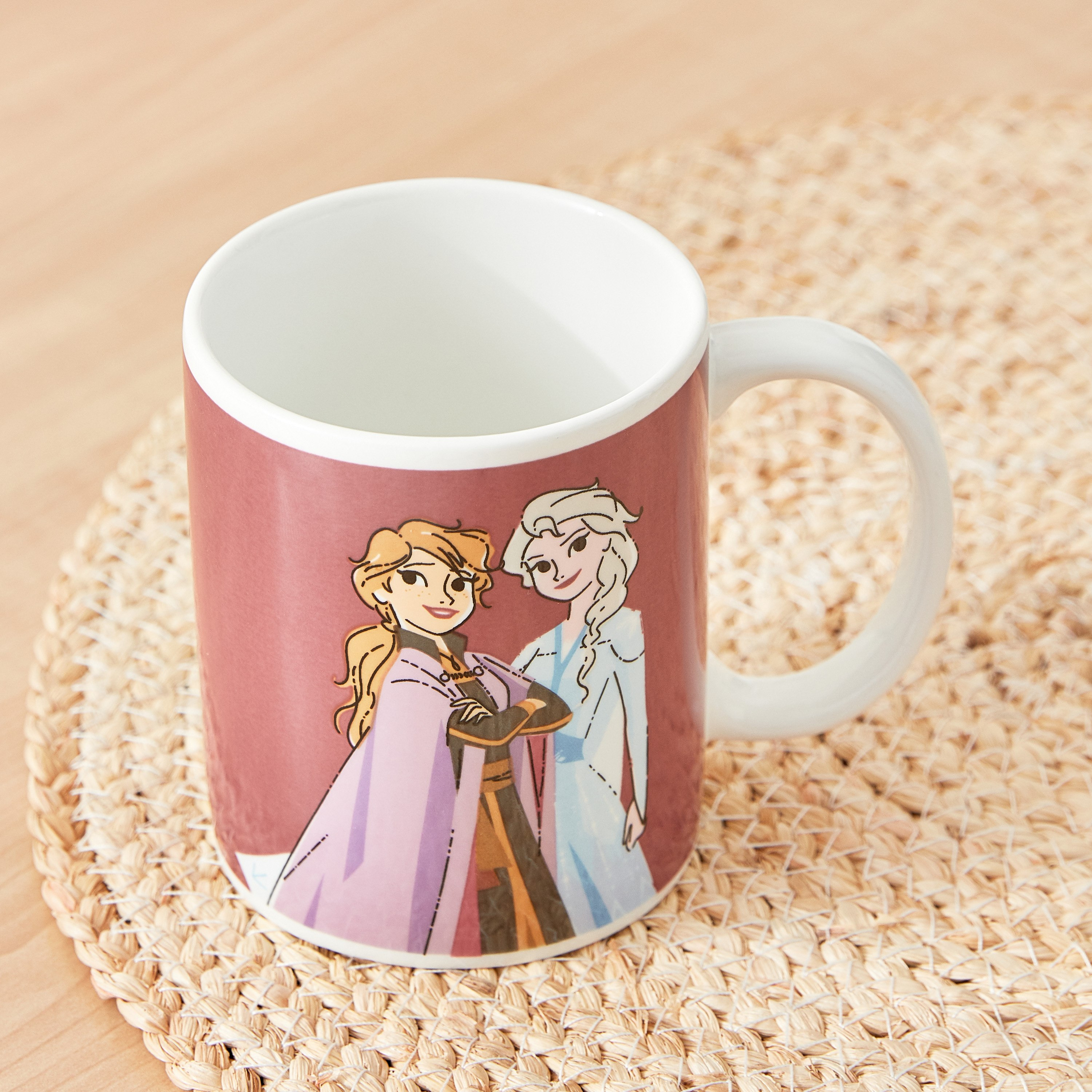 مج قهوة سيراميك إلسا وآنا من فروزن - 8x10 سم-hbxhomeware-hbxkidsandyouth-image-1